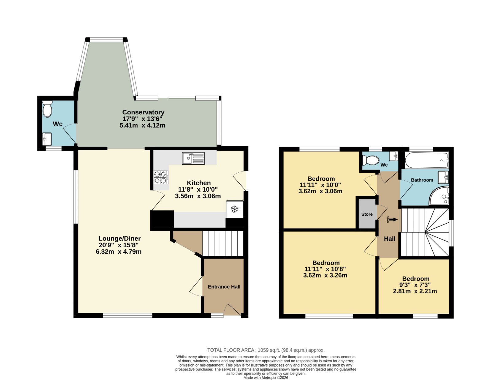 1, Newbury Close, Kent floorplan