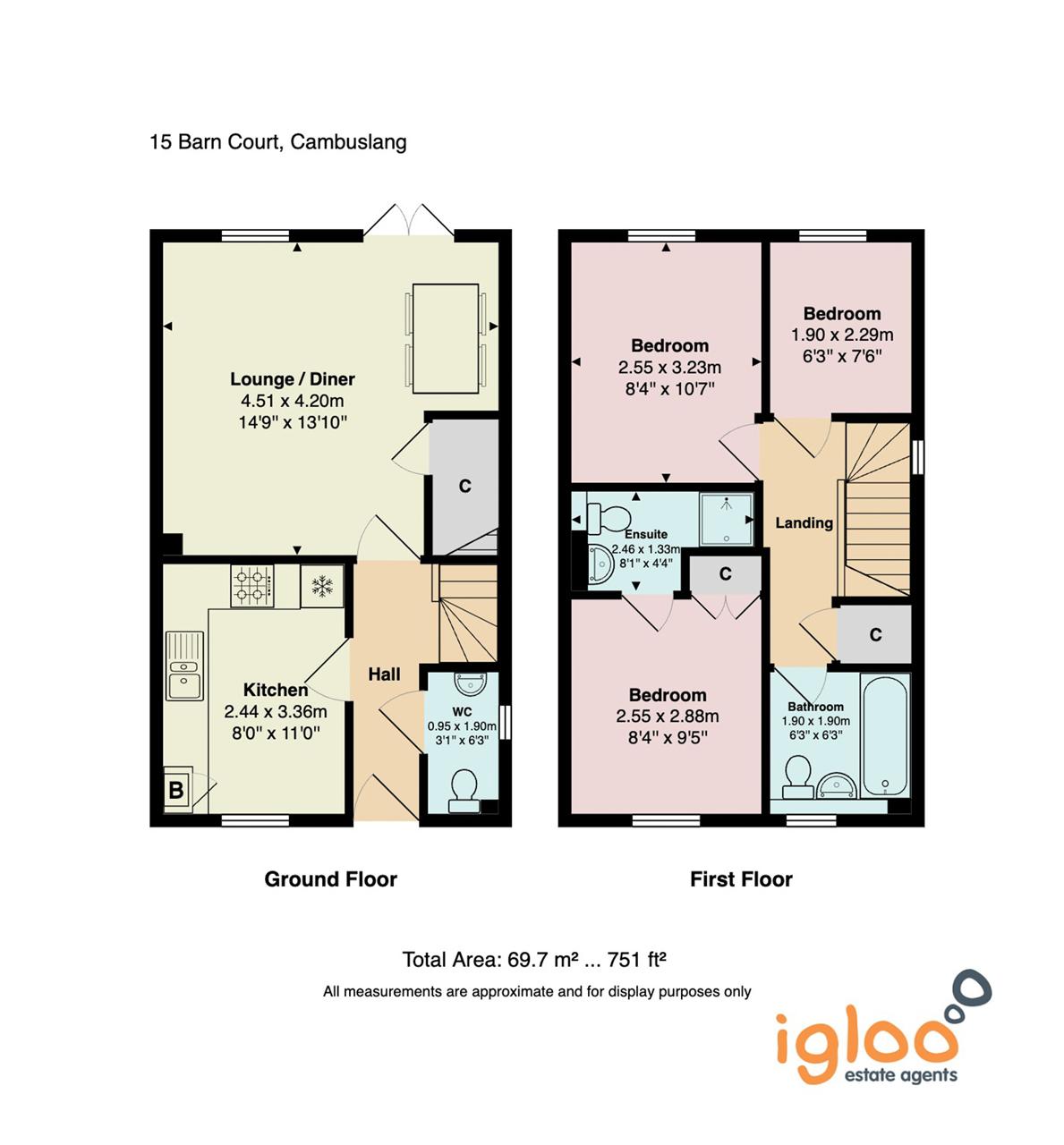 Barn Court, Cambuslang floorplan
