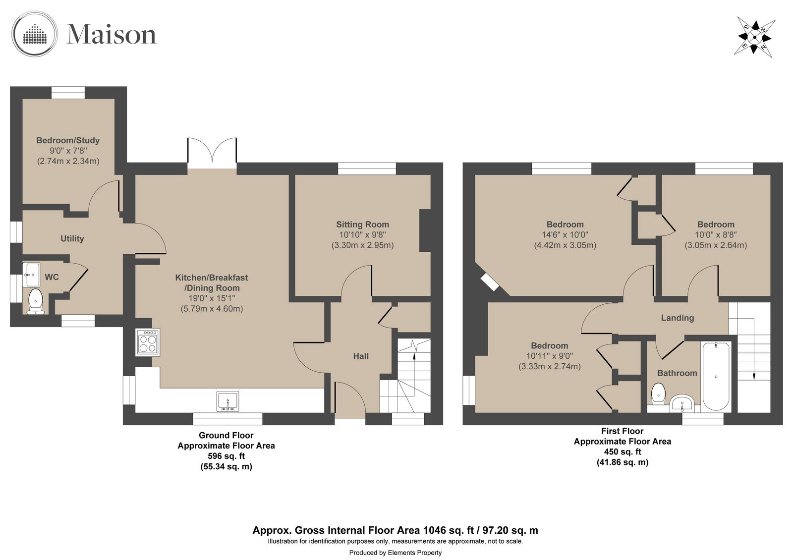 18, Springfield, Oxted floorplan