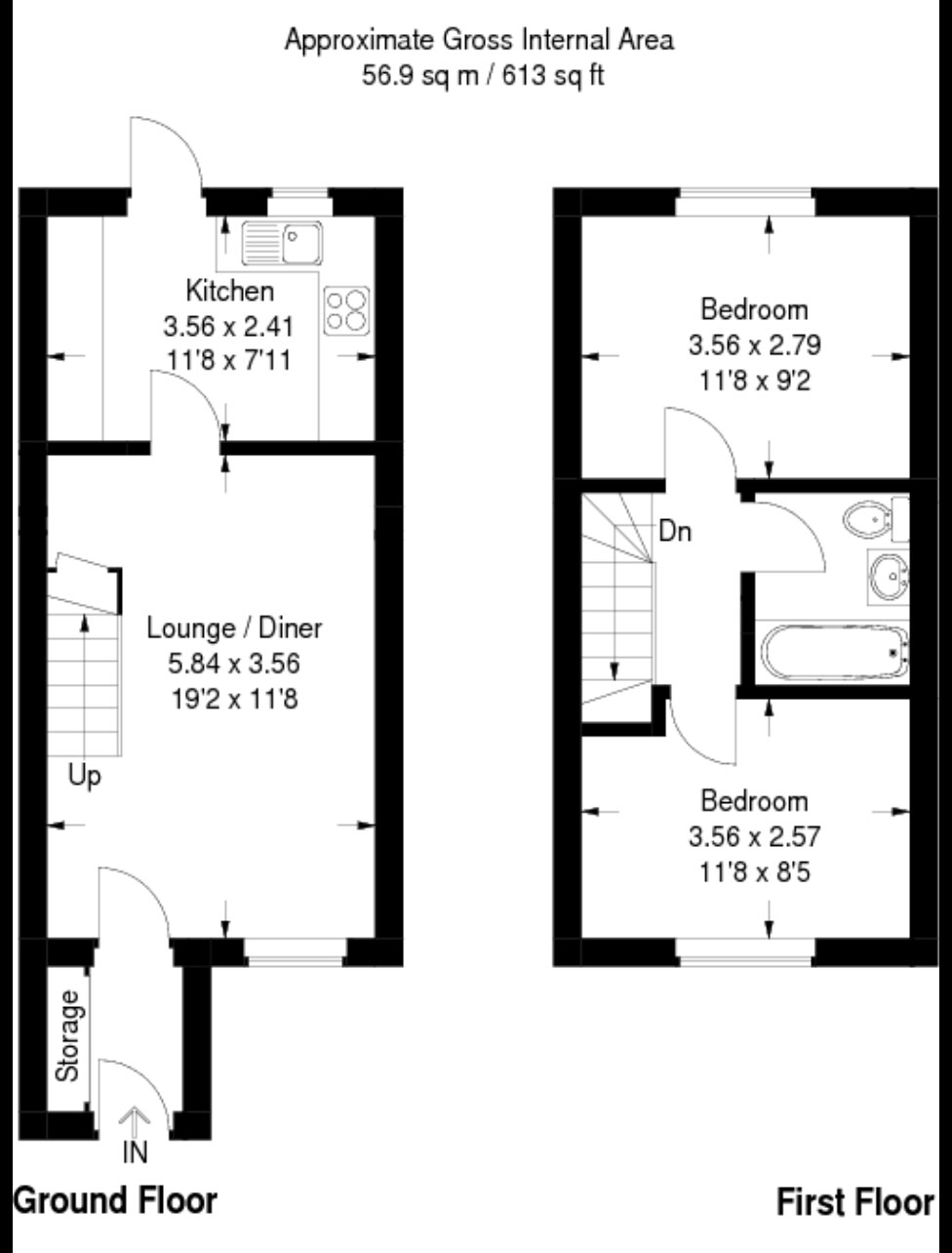 2 Bedrooms Semi-detached house to rent in Axtell Close, Kidlington OX5