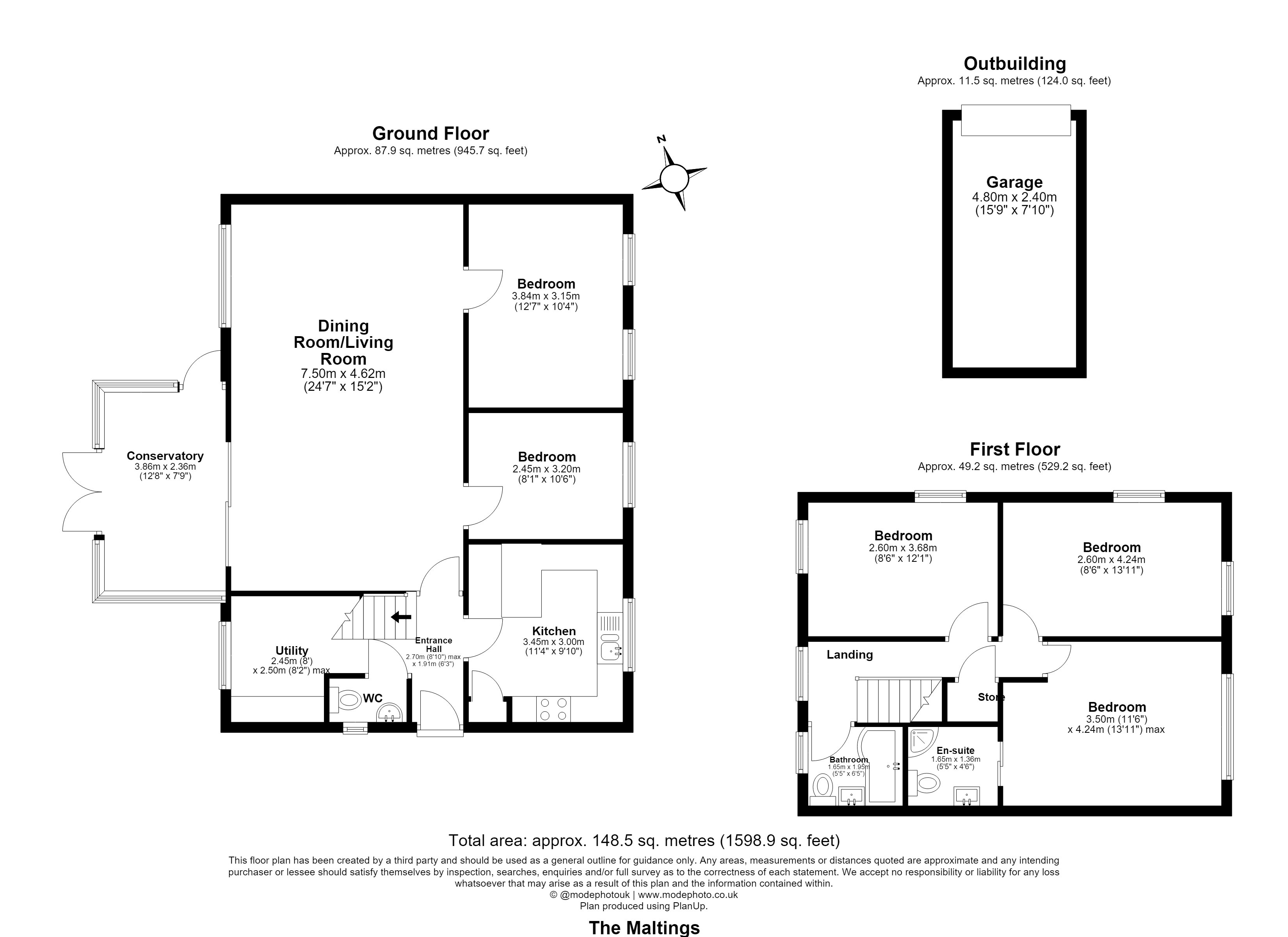 47, The Maltings, DUNMOW floorplan
