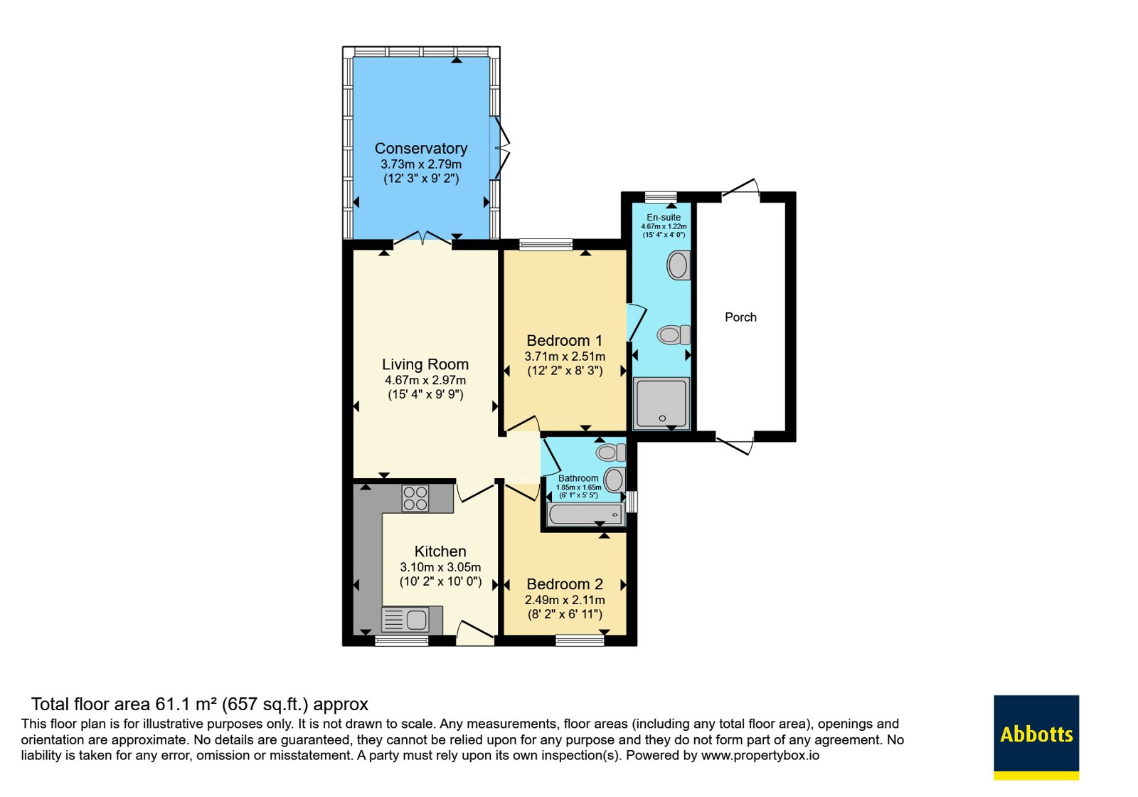 2, High House Close, Norfolk floorplan