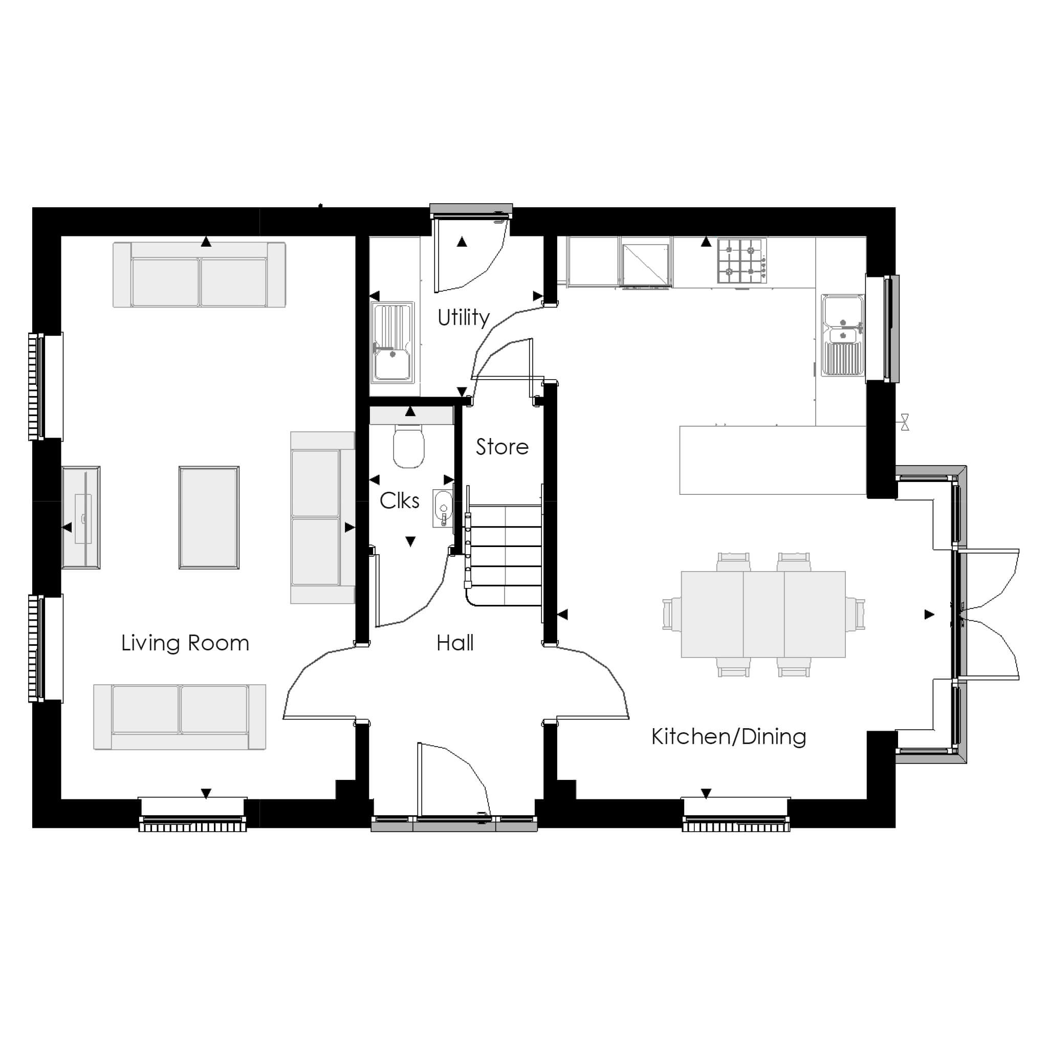 1002, Nottingham Road, Fairham floorplan