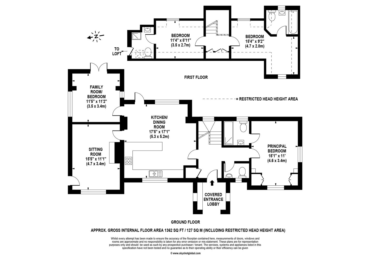 Summerfields, Cranleigh Road, Wonersh floorplan