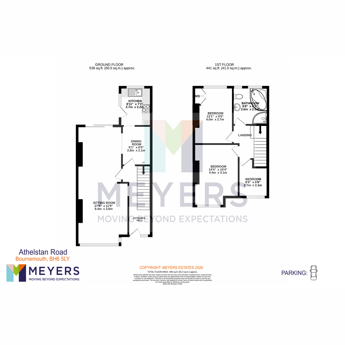 4a, Athelstan Road, Bournemouth floorplan