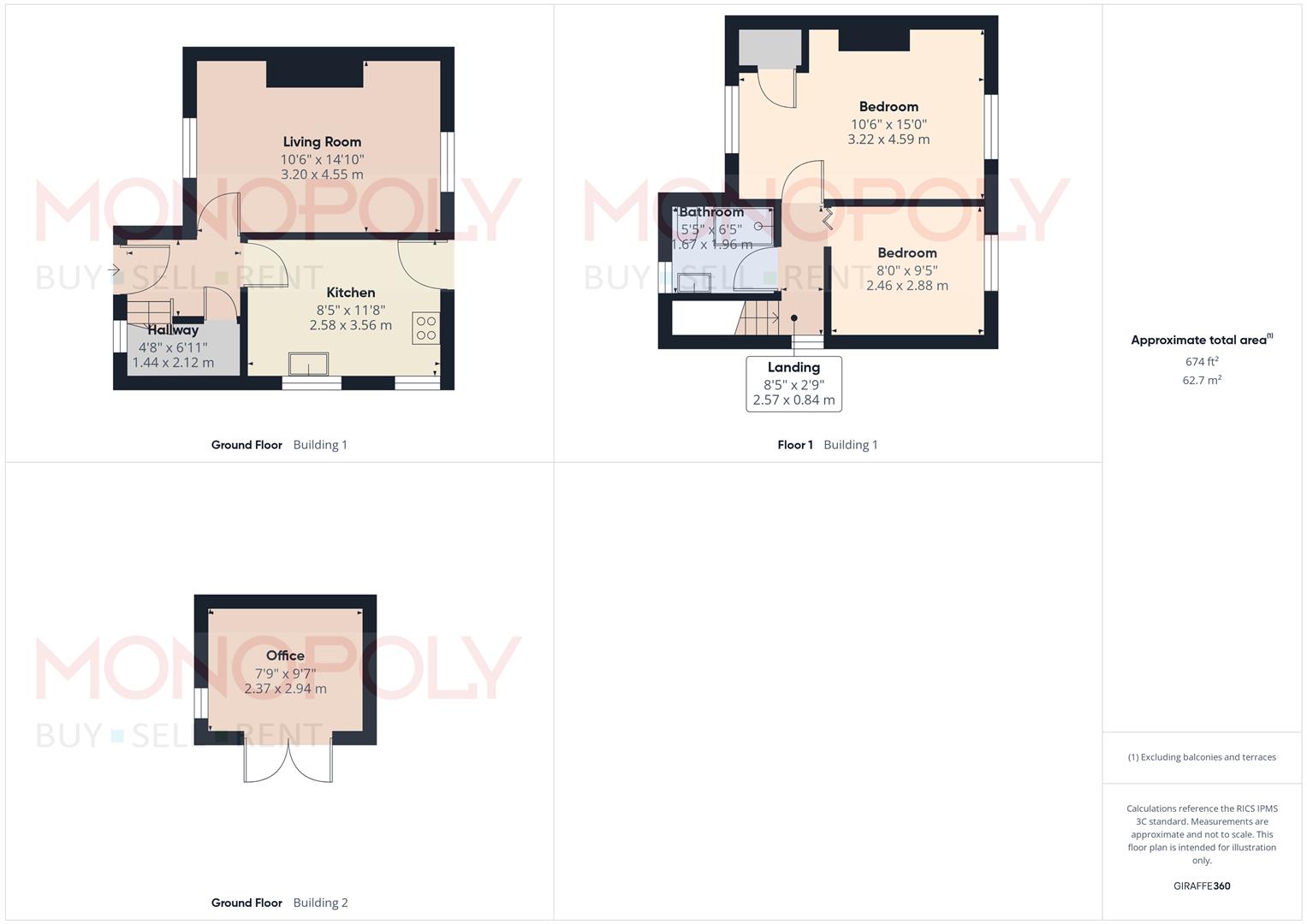 58, Cae Gwilym Lane, Wrexham floorplan
