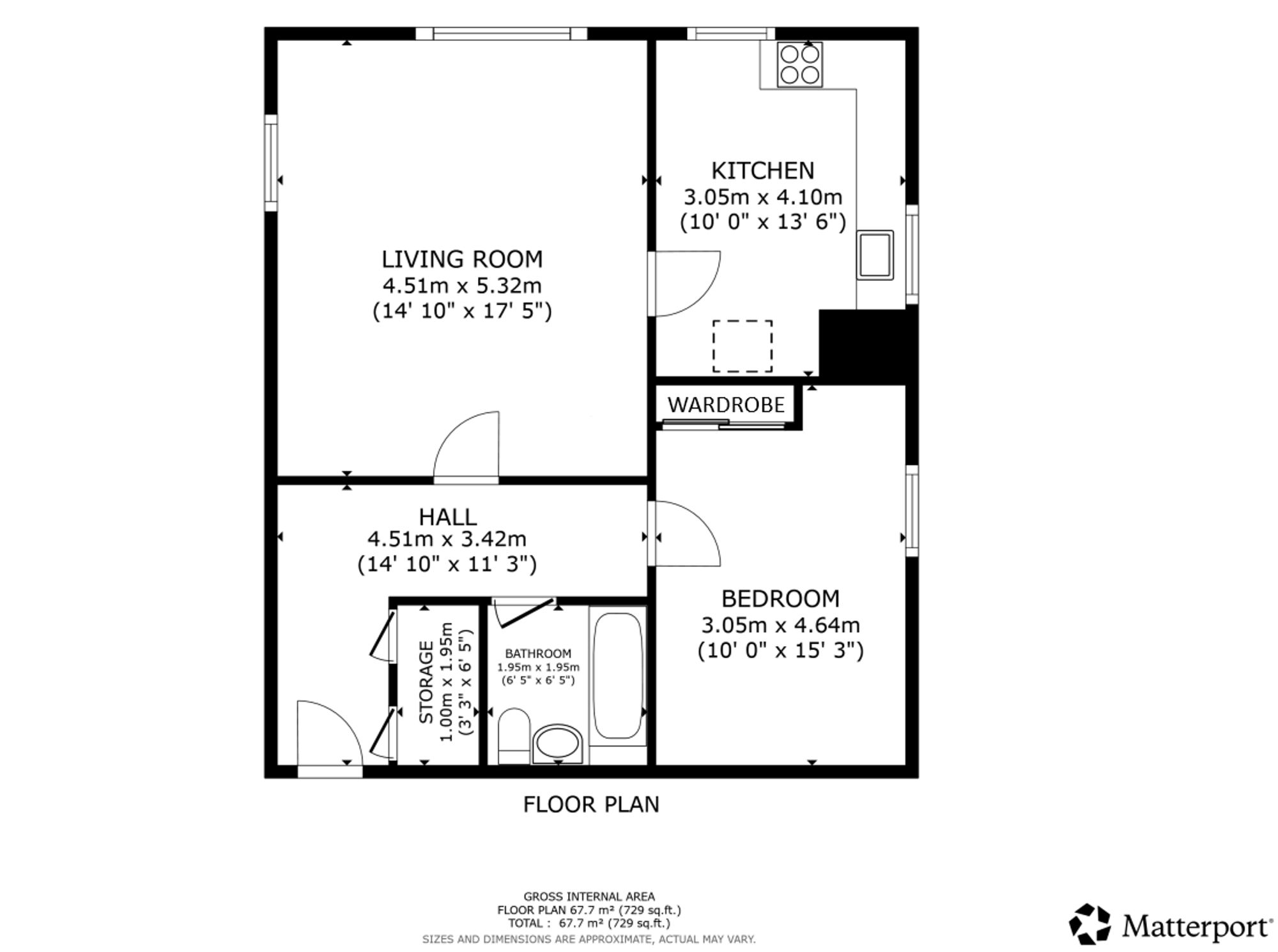 10 Norwood Park, Glasgow floorplan