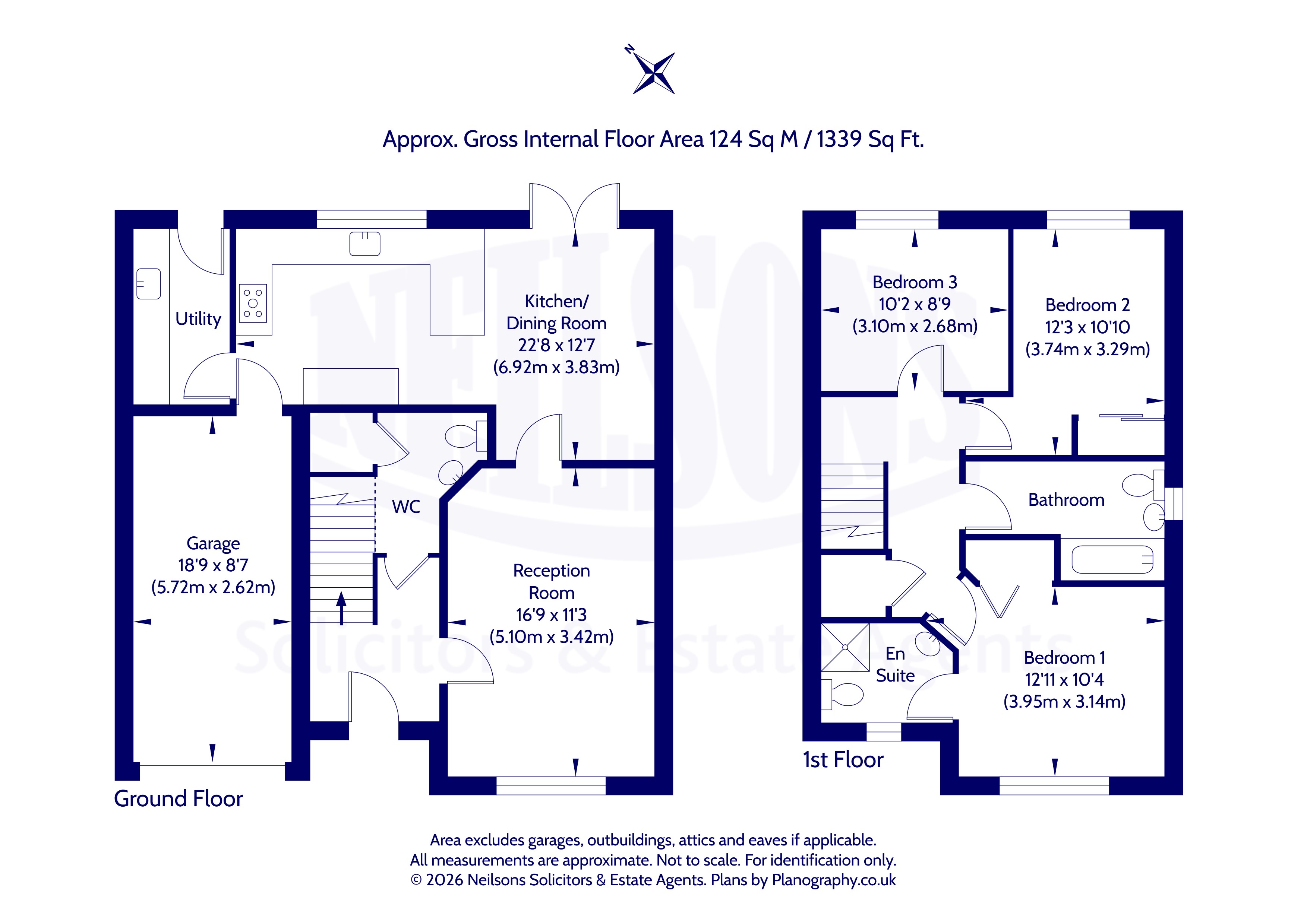 55, Louis Braille Way, Gorebridge floorplan
