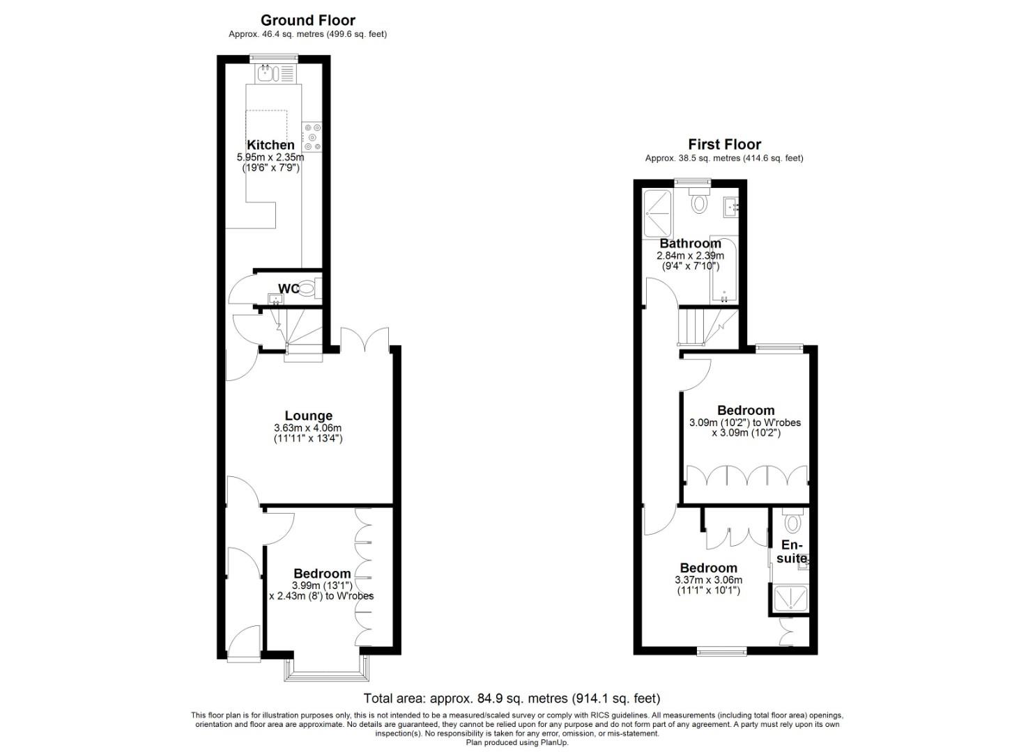 167, Park Hill Road, Harborne floorplan