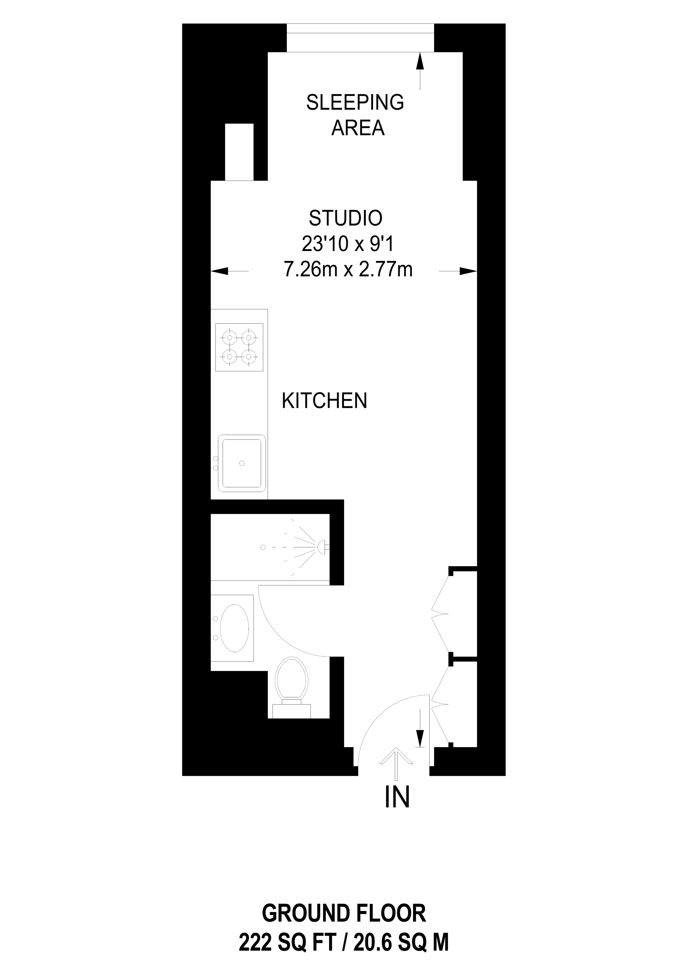 0 Bedrooms Studio to rent in Holmes Road, Kentish Town, London NW5