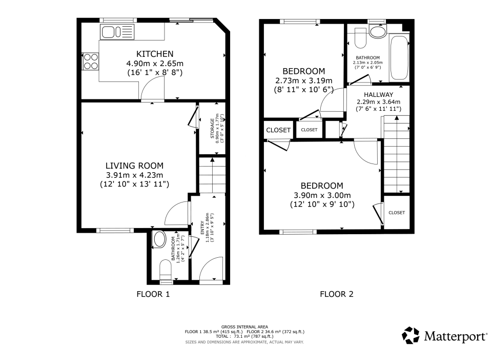 32 Hardridge Road, Glasgow floorplan