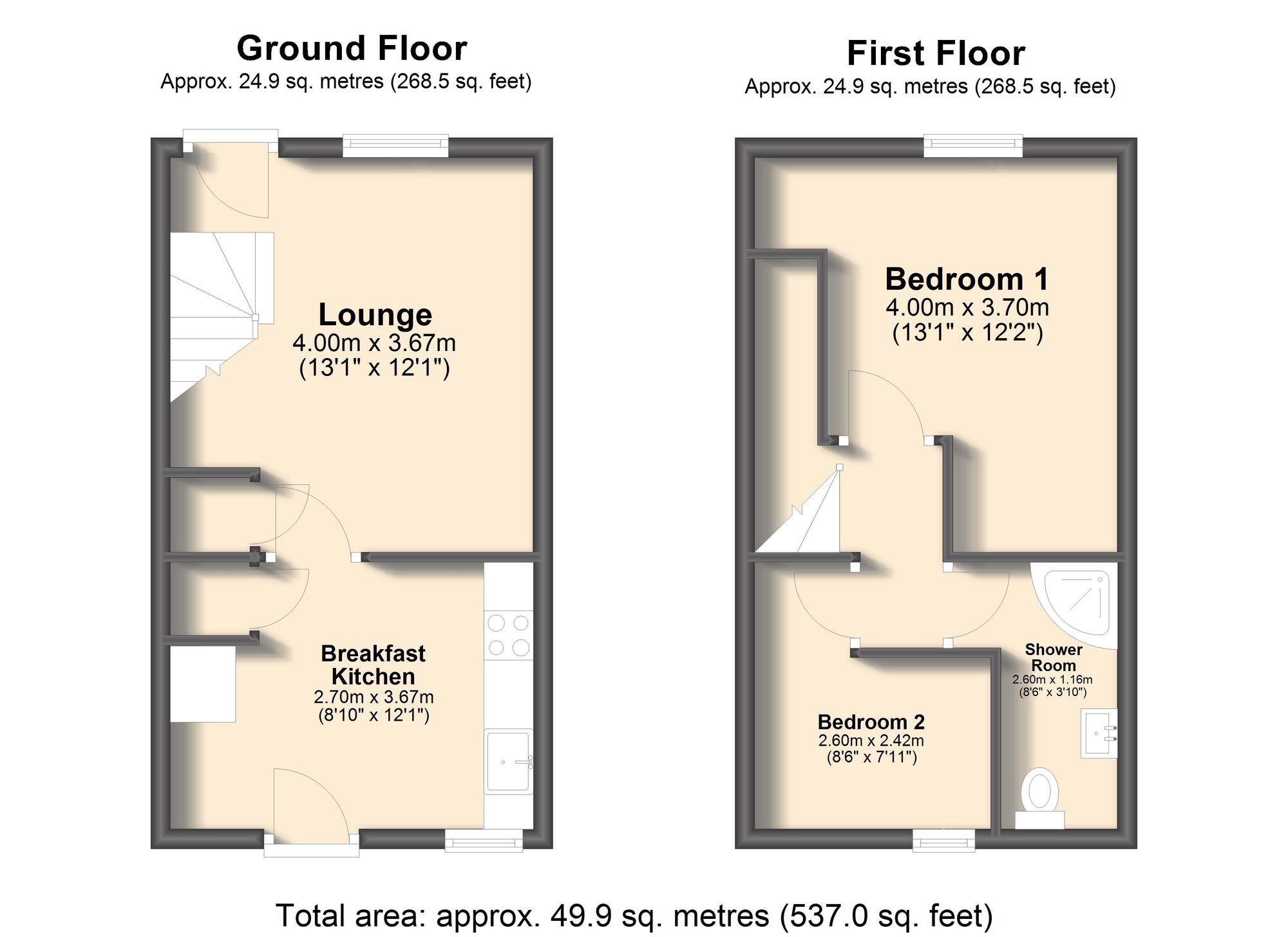 273 Greystones Road, Sheffield floorplan