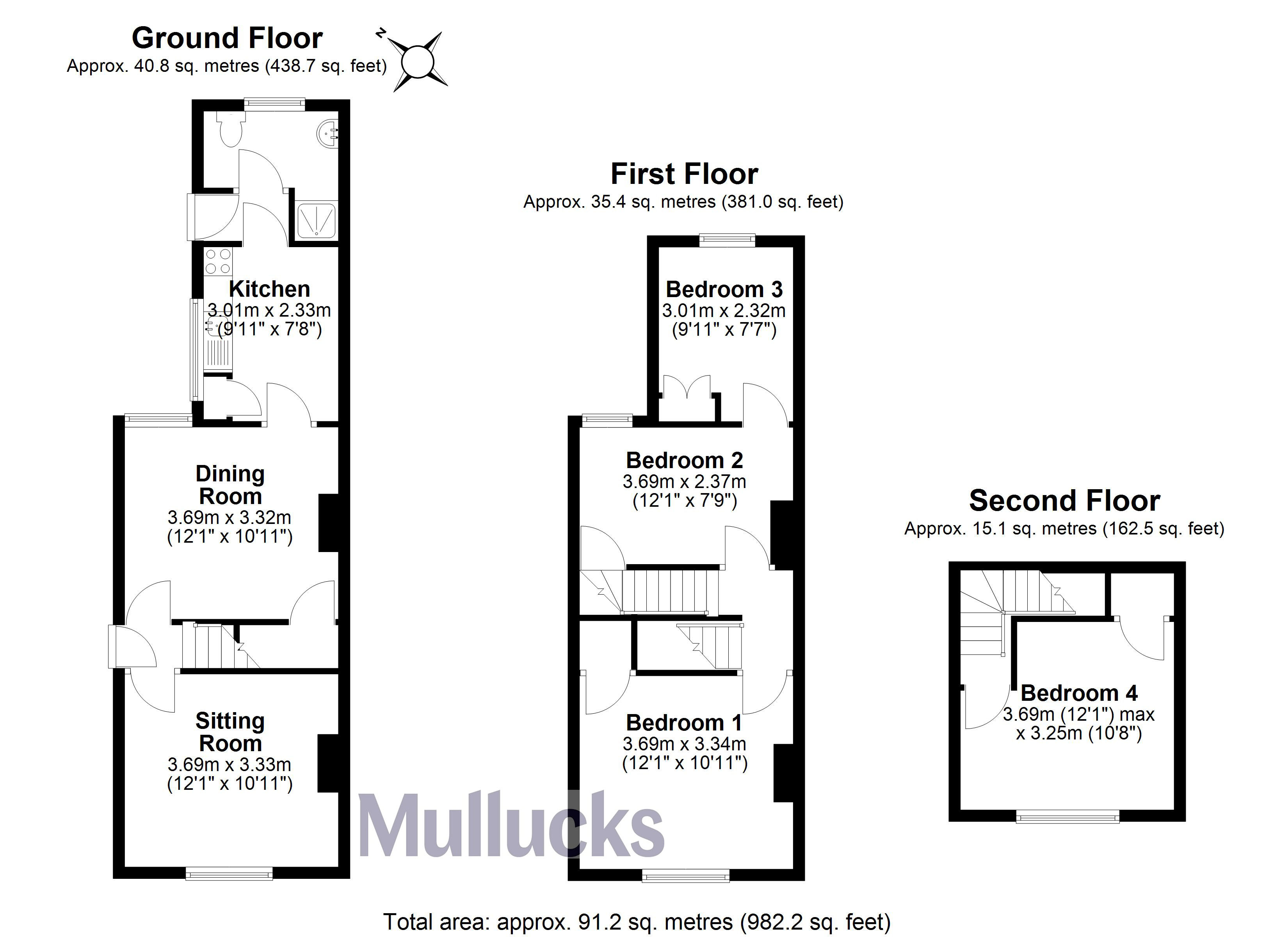 37, Nursery Road, Hertfordshire floorplan