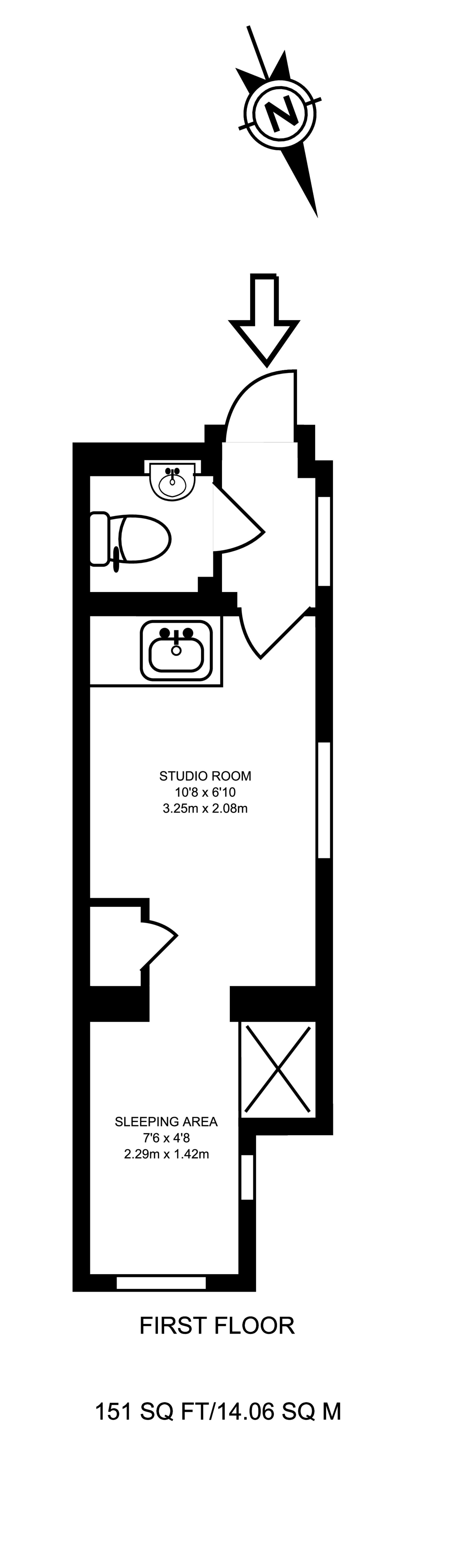 Sandall Road, Kentish Town floorplan
