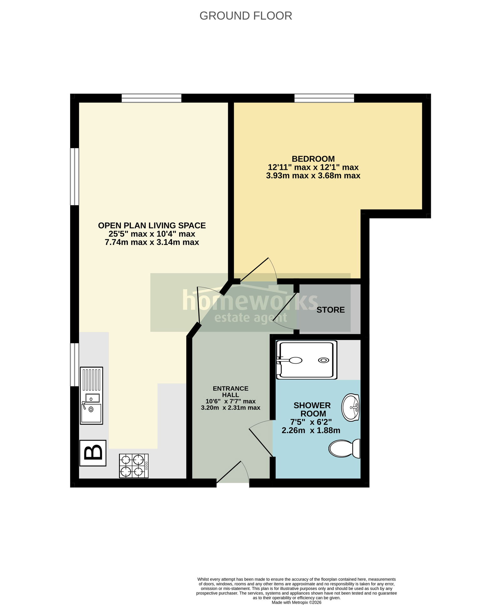 12, Cedar Court, Dereham floorplan