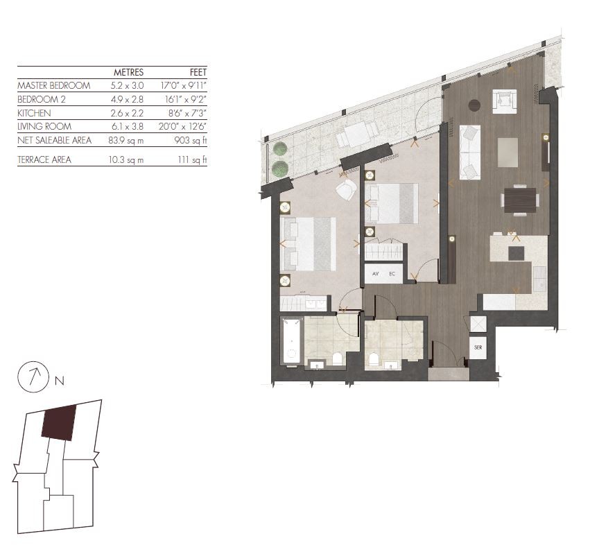 3 Bedrooms Flat to rent in Kings Gate Walk, Victoria, London SW1E