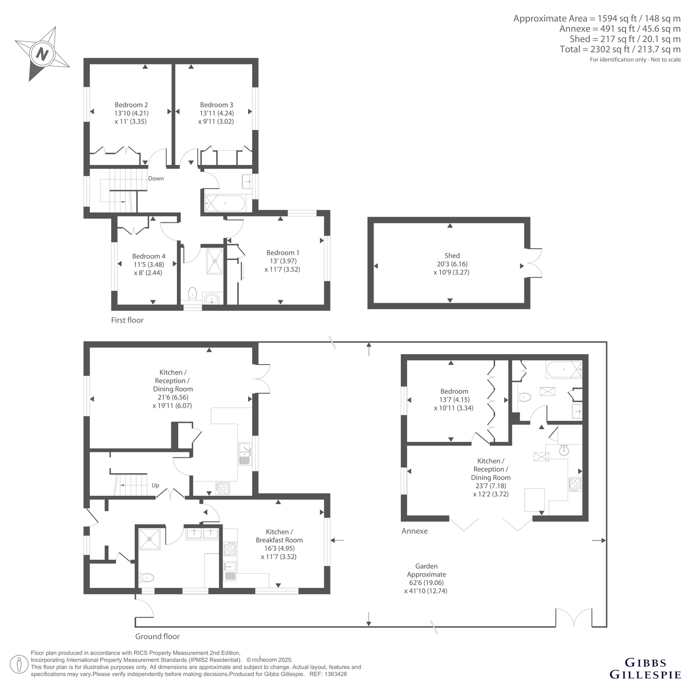 111, Rushdene Crescent, Northolt floorplan