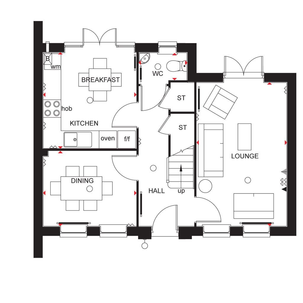 3 Bedrooms Detached house for sale in 