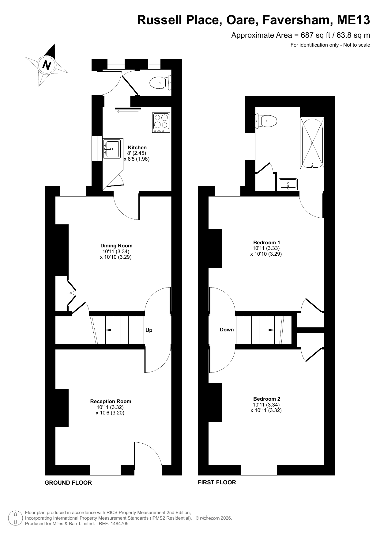 15, Russell Place, Faversham floorplan