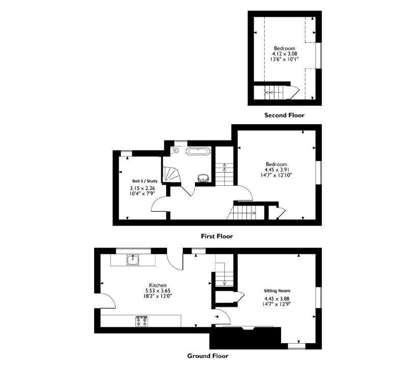 35, North Street, Peterborough floorplan