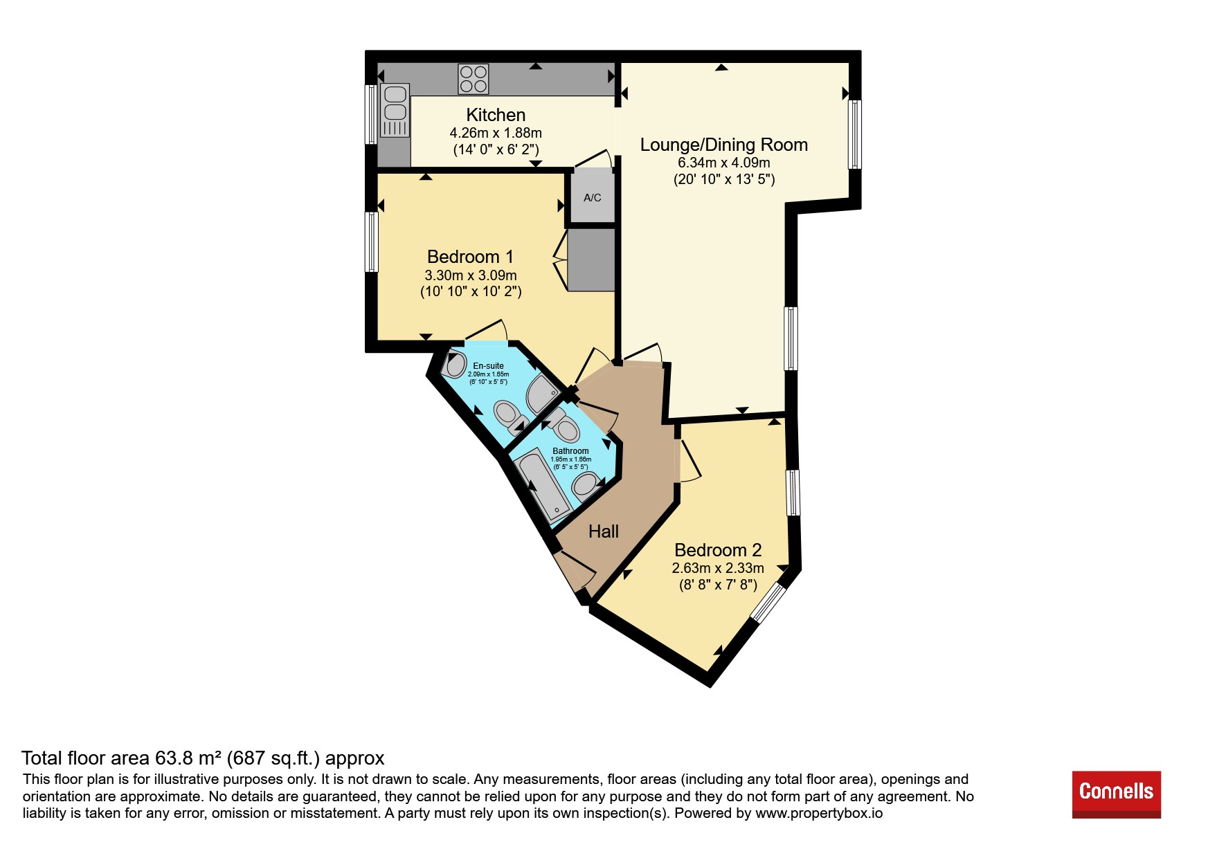 43, Brickstead Road, Peterborough floorplan