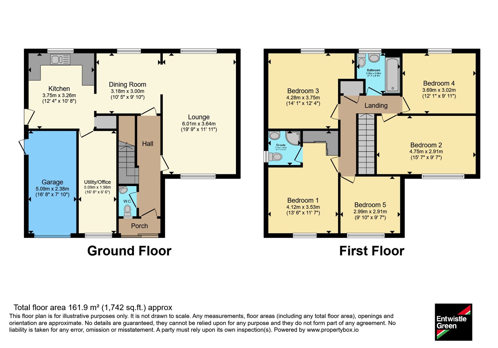 9, Ackerley Close, Cheshire floorplan