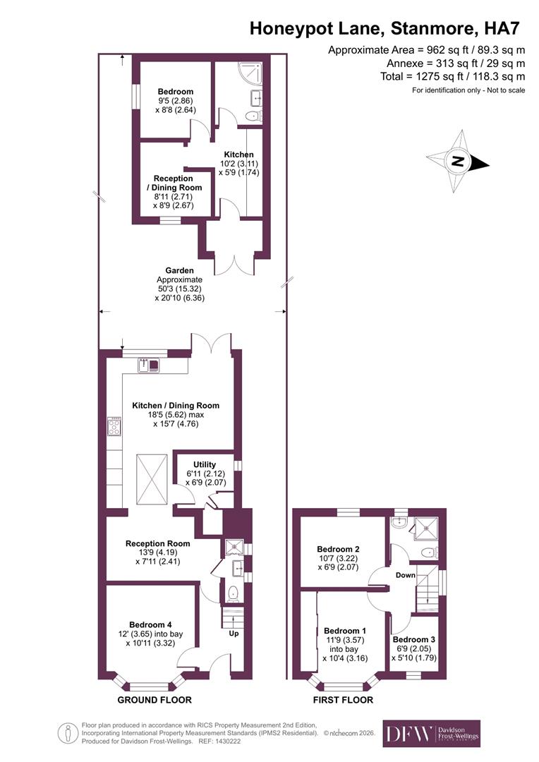 647, Honeypot Lane, Stanmore floorplan