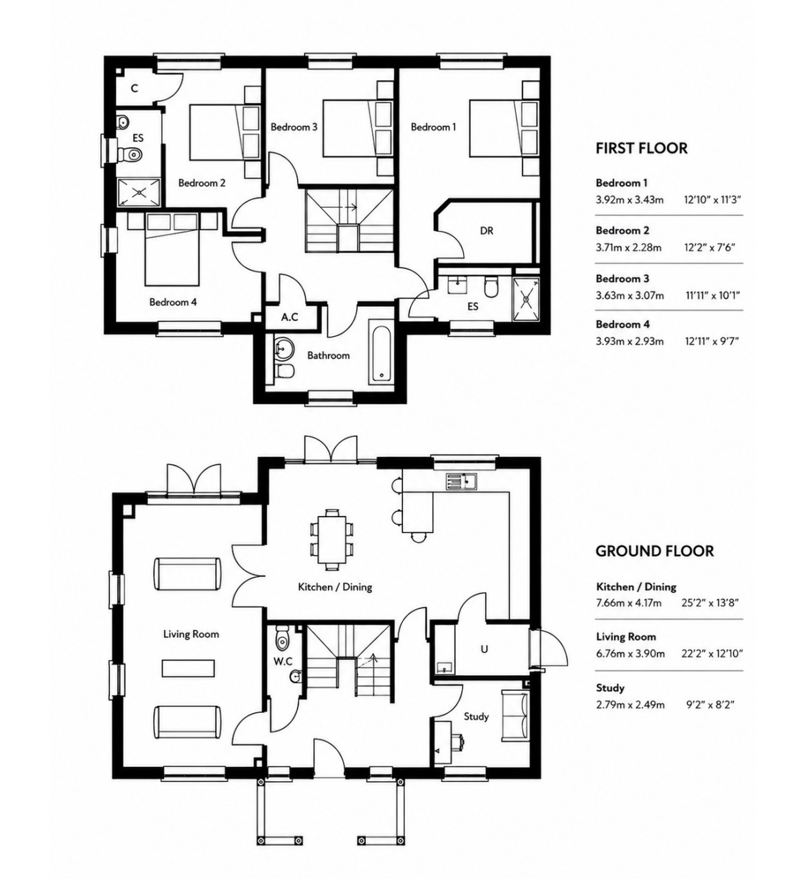 6, Grange Close, Stubbington floorplan
