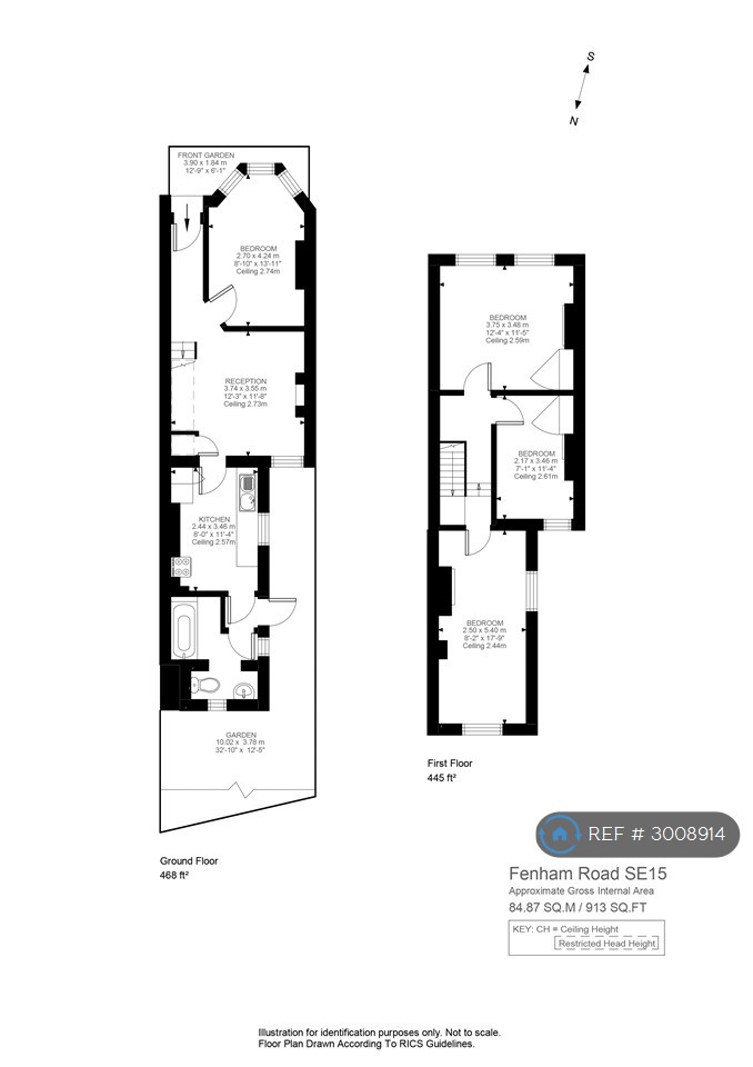 Fenham Road, Peckham, London floorplan