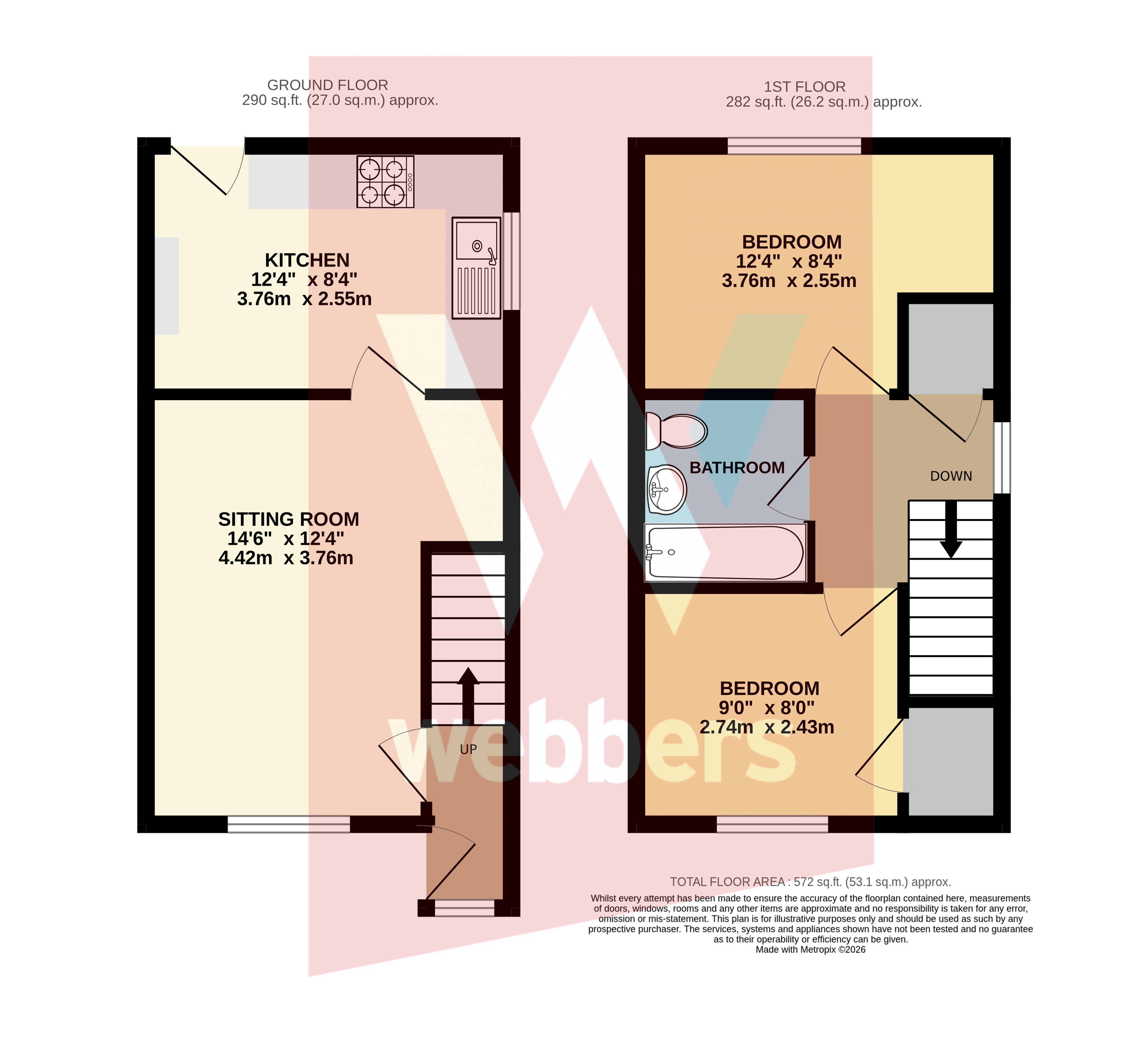 17, Hoopers Way, Devon floorplan