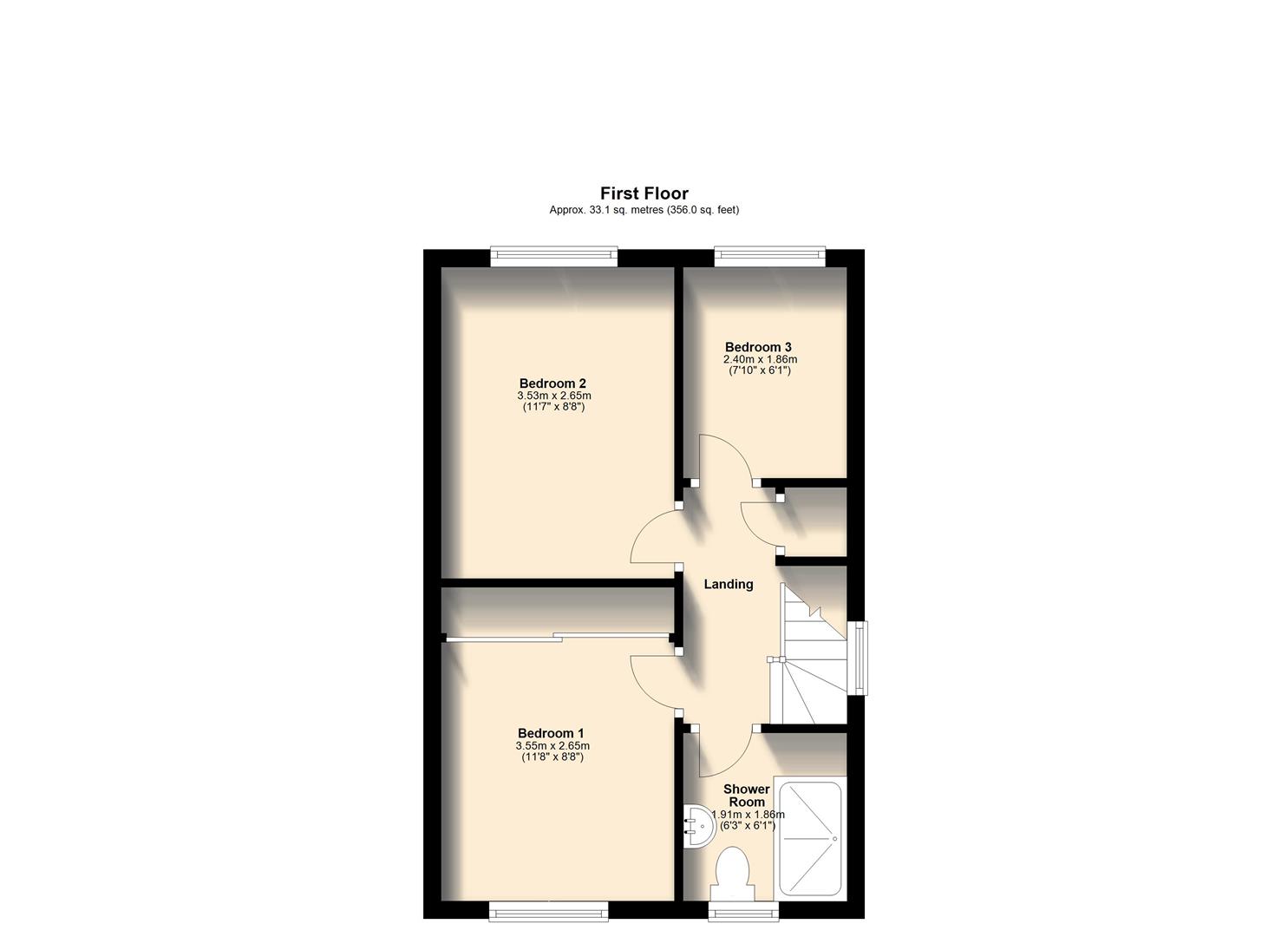 16, Widey Court, Crownhill floorplan