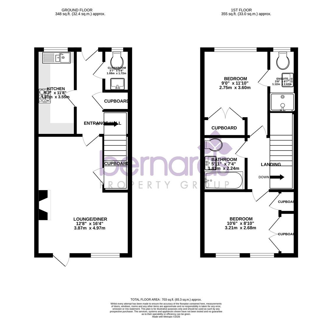 10, Park Approach, Fareham floorplan
