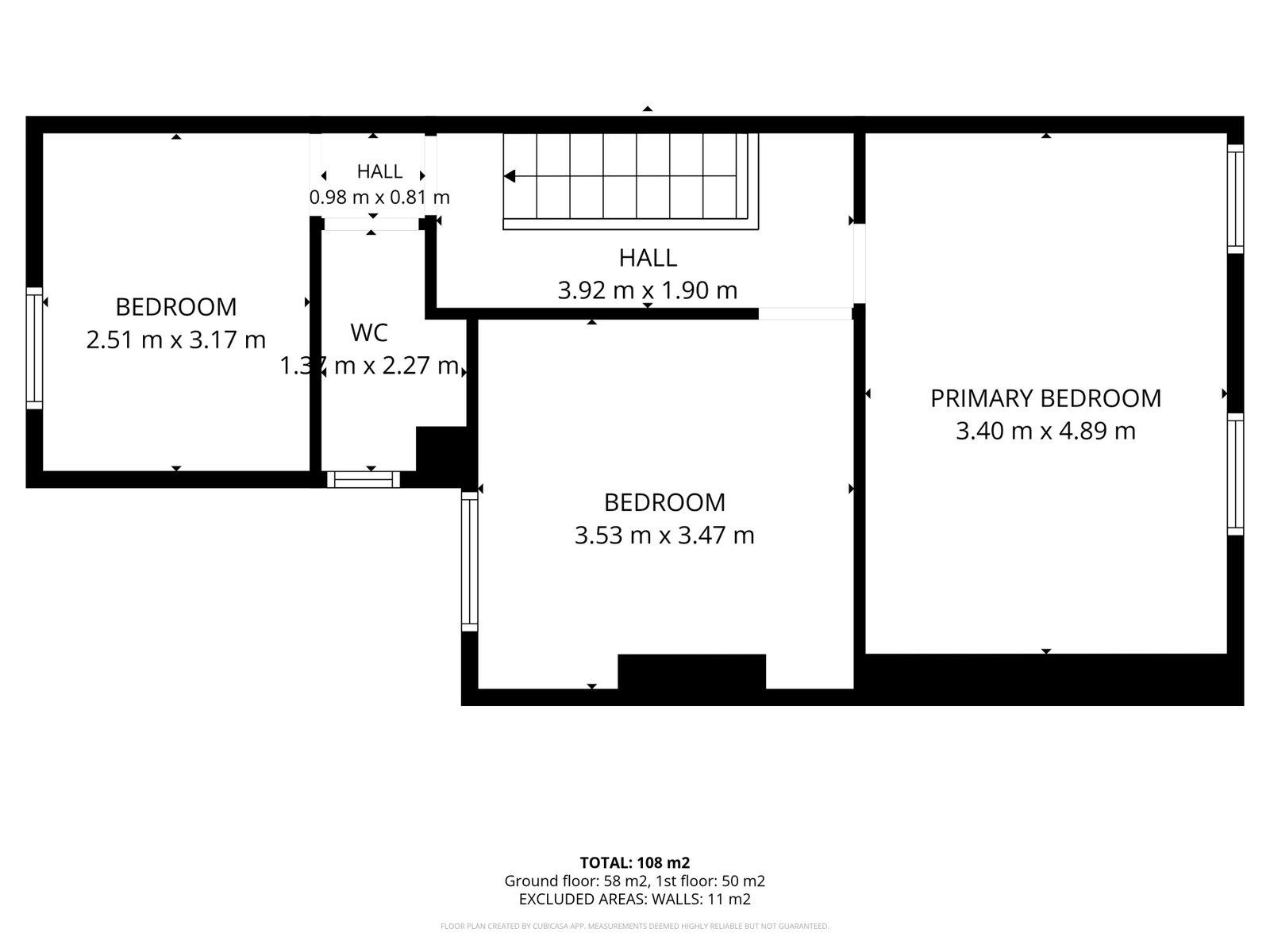 136, Commercial Street, Caerphilly floorplan