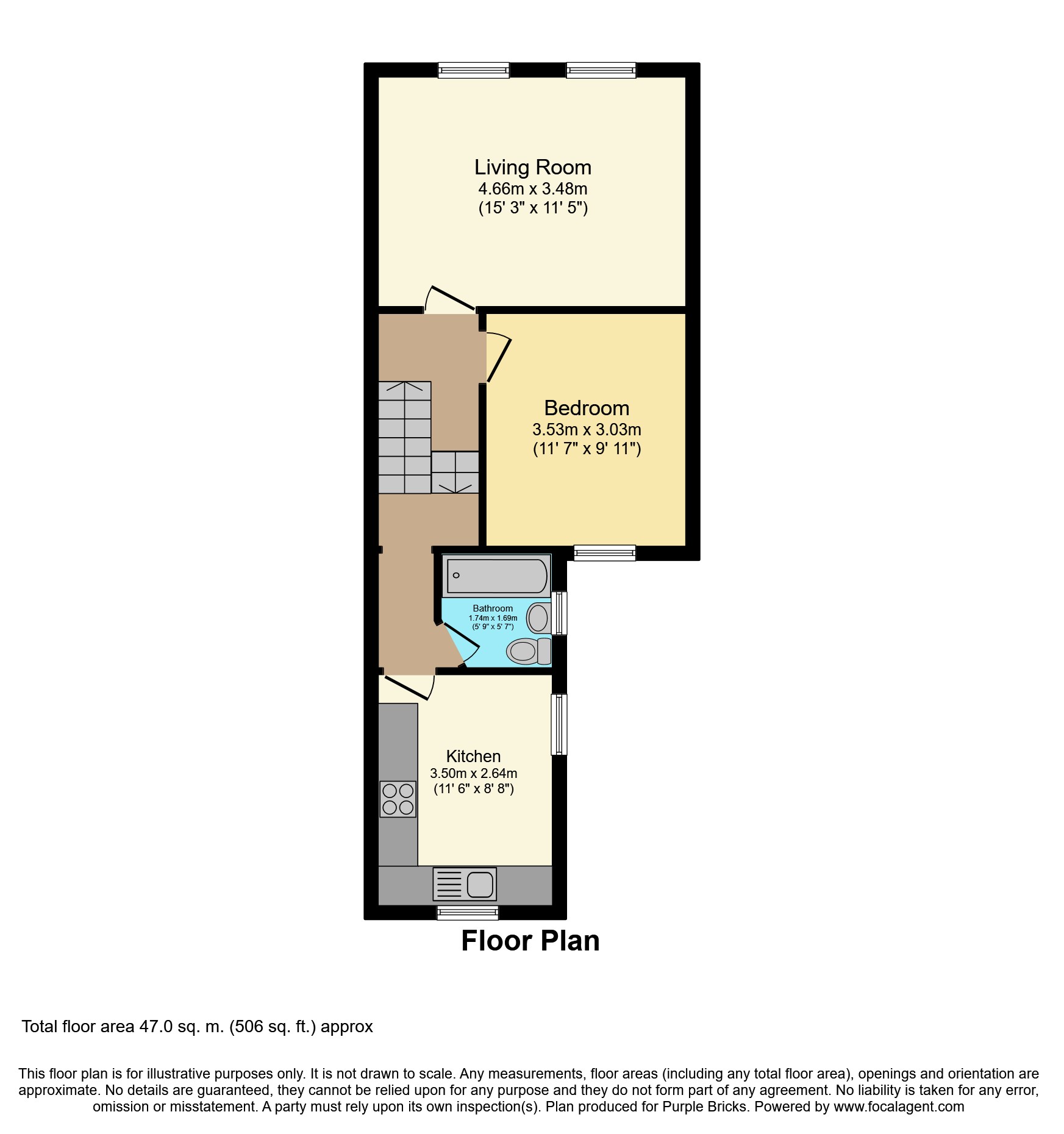 1 Bedrooms Flat for sale in Parkleigh Road, London SW19