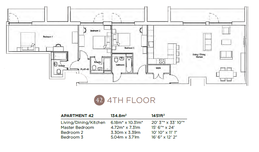 Fassett Road, Kingston Upon Thames KT1, 3 bedroom flat for sale