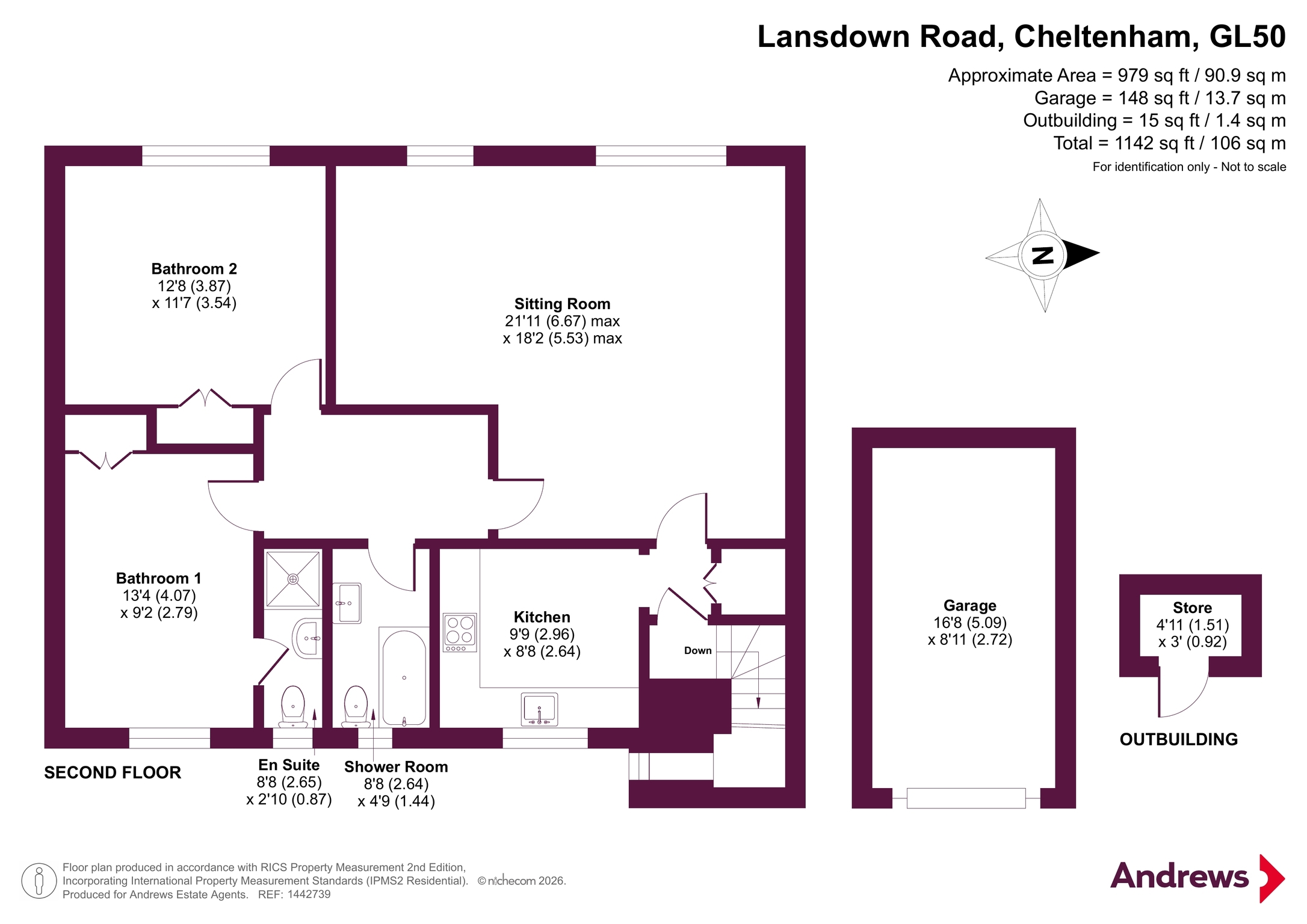 27, Glencairn Court, Cheltenham floorplan