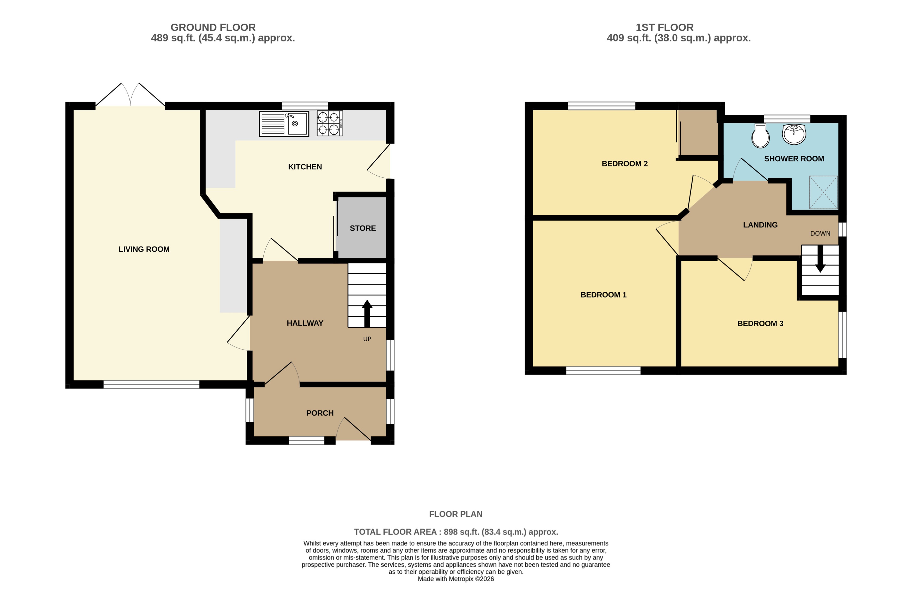 245, Laughton Way North, Lincoln floorplan