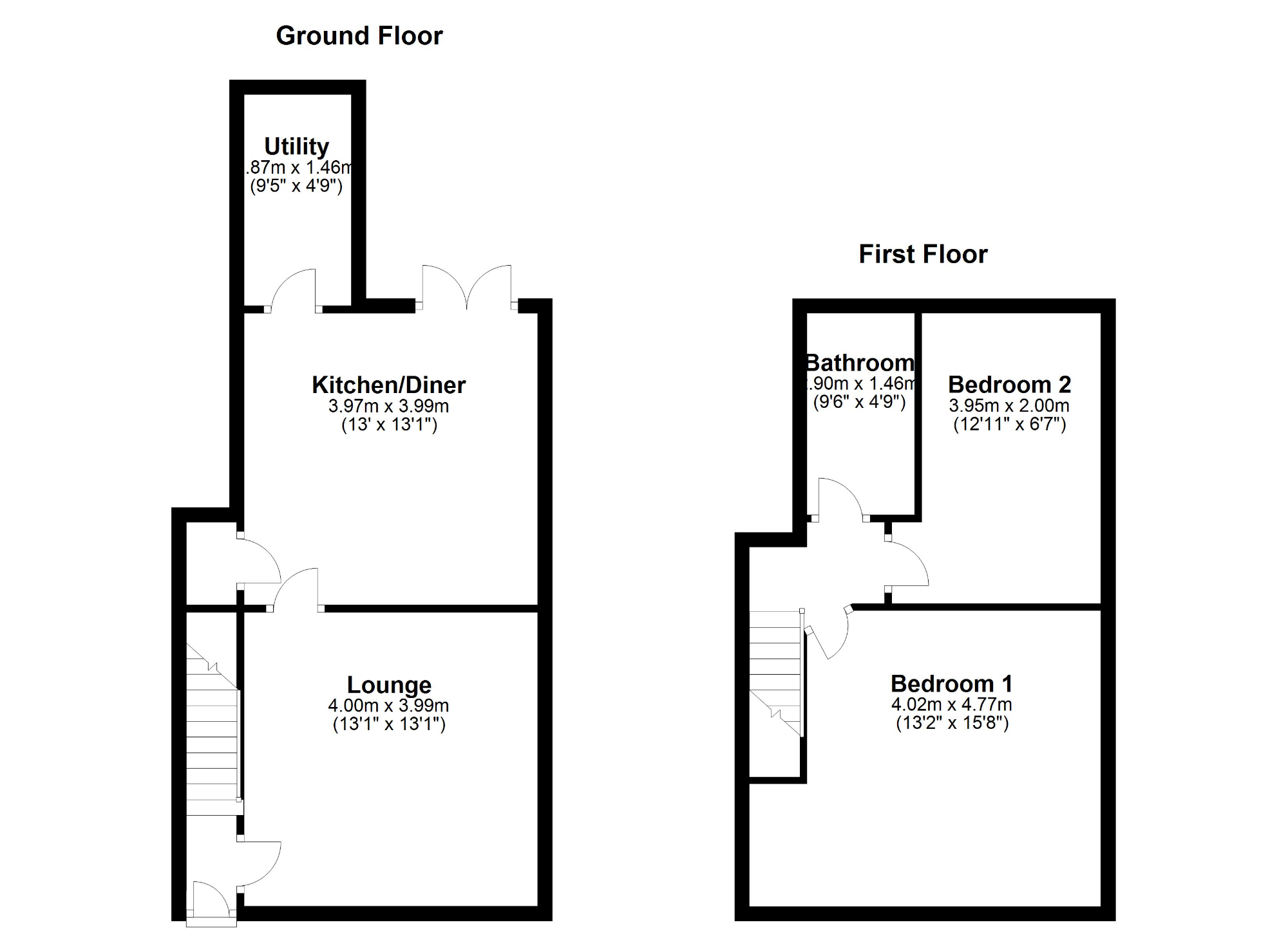 Manchester Road, Greenfield, Oldham OL3, 2 bedroom terraced house for