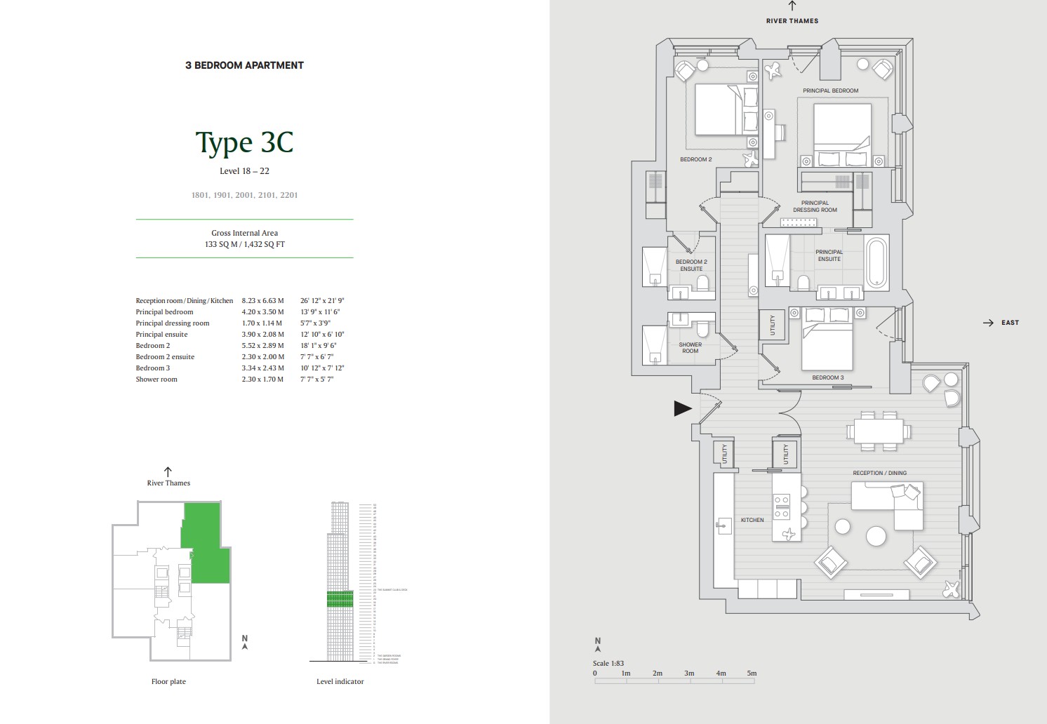 Opus at Bankside Yards, Southbank, SE1, London floorplan