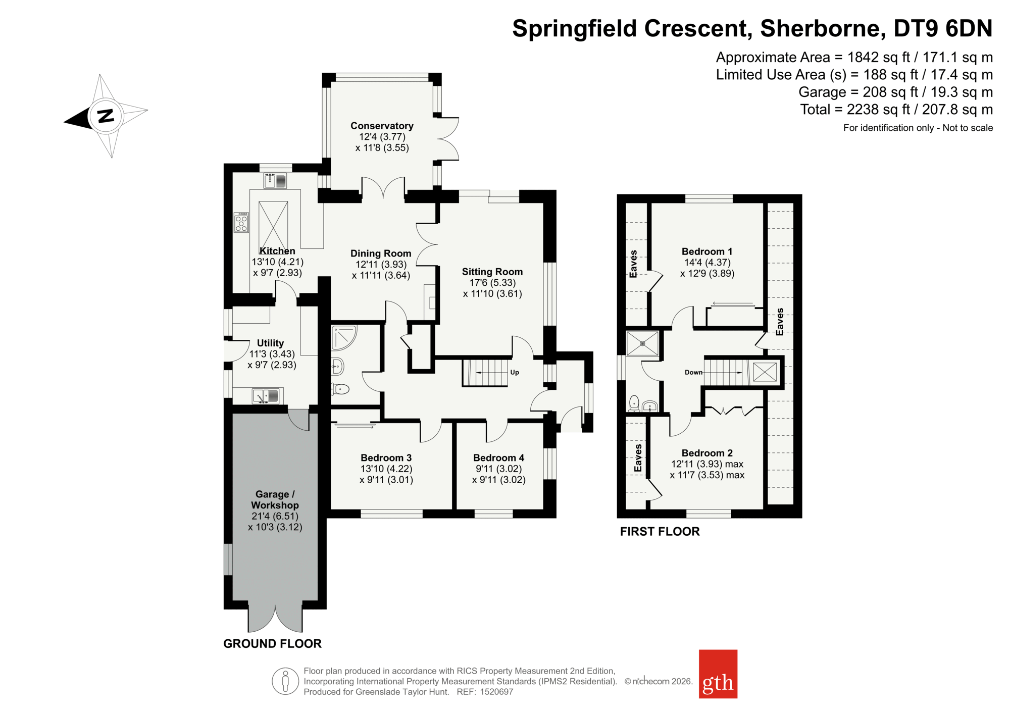5, Springfield Crescent, Dorset floorplan