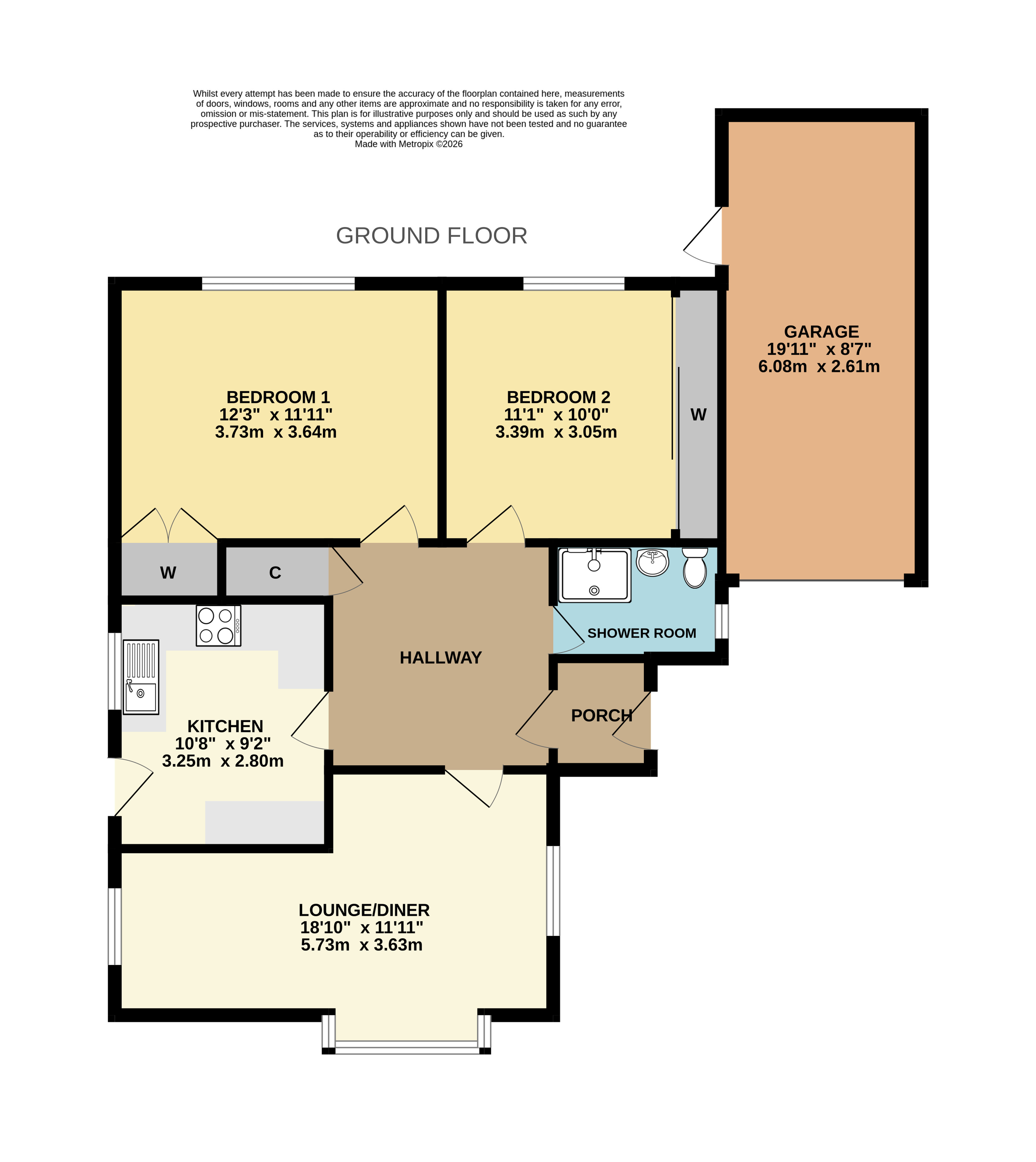 16, Cleave Park, Barnstaple floorplan