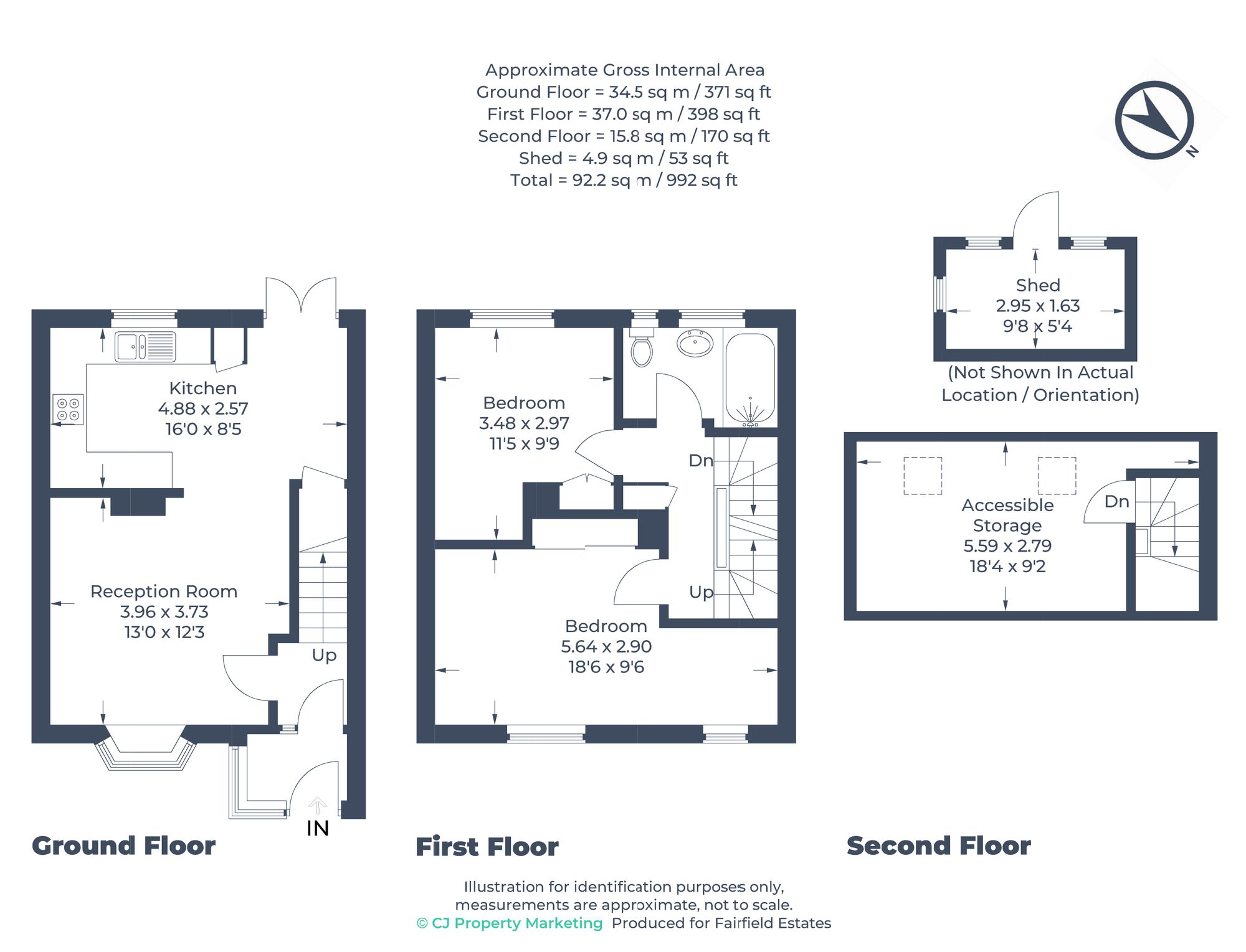 23 Ashridge Drive, Watford floorplan