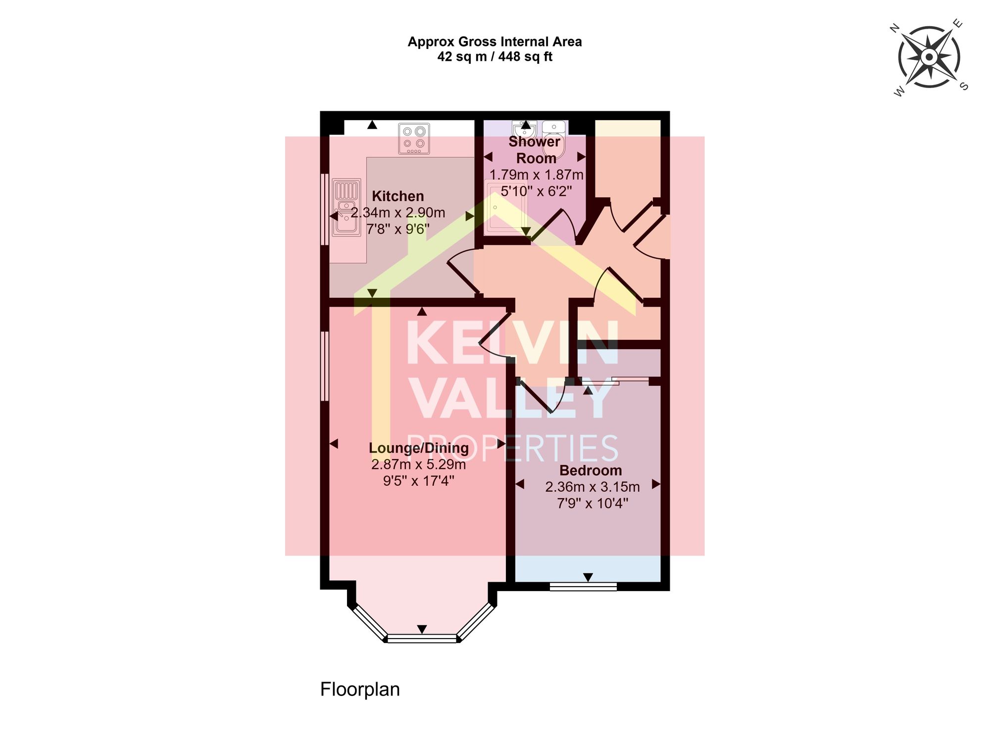 27 Lion Bank, Glasgow floorplan