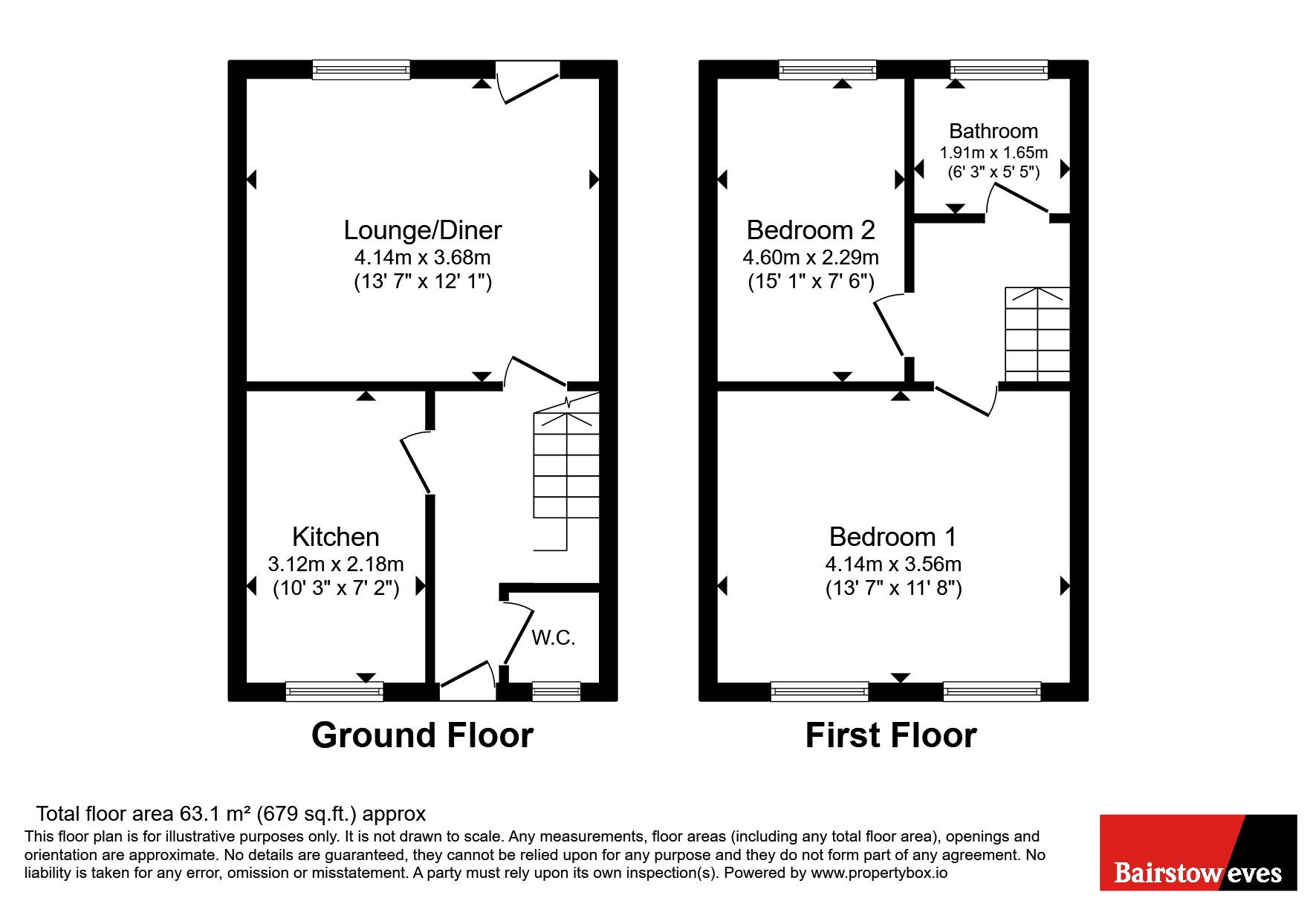 16, Birkdale Close, West Midlands floorplan