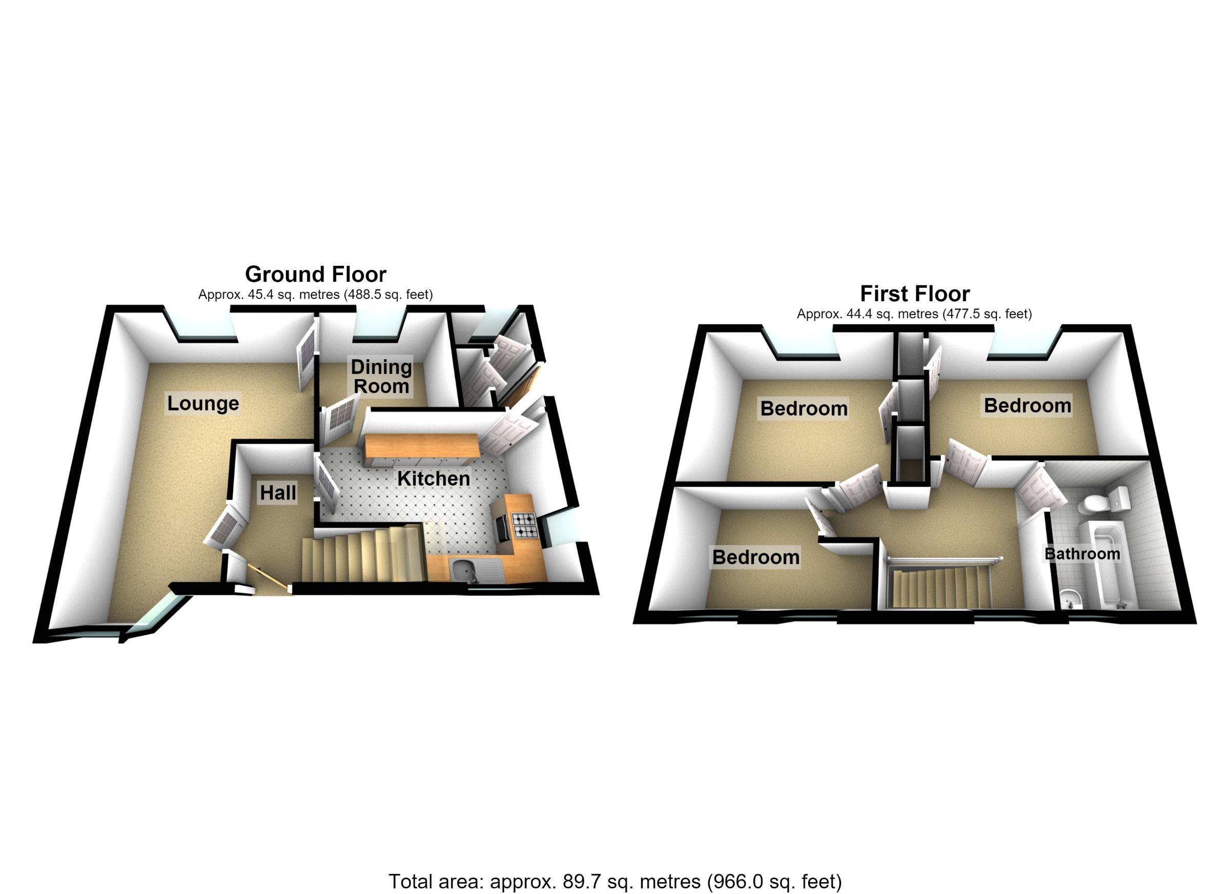223 Dominion Road, Leicester floorplan