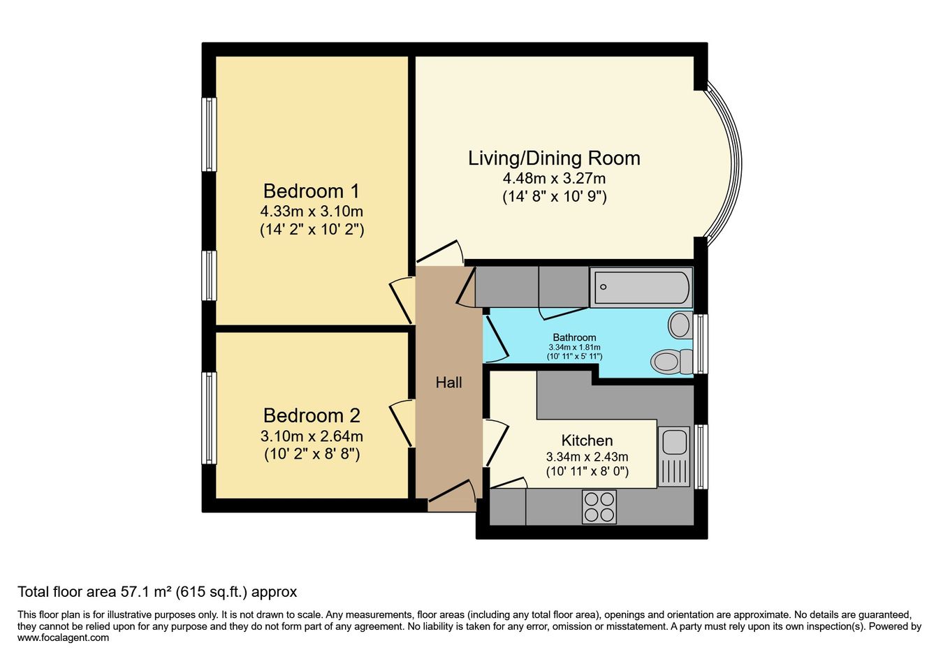 55, Lantern Close, Wembley floorplan