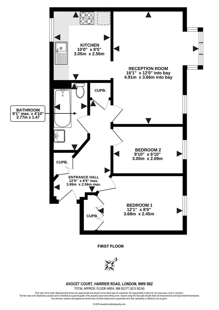 4 Avocet Court, 37 Harrier Road, London floorplan