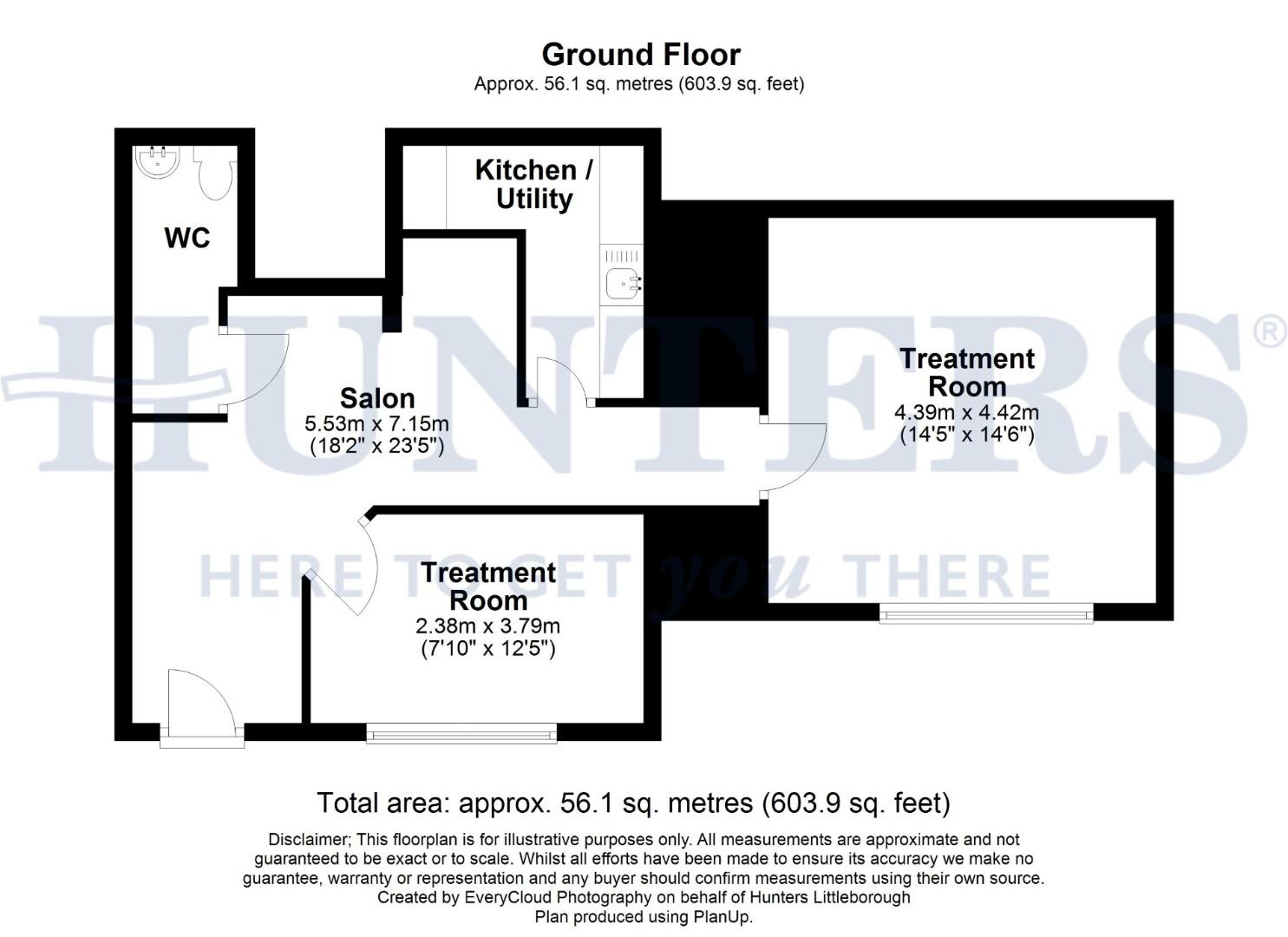 1 & 1a, Hartley Street, Rochdale floorplan