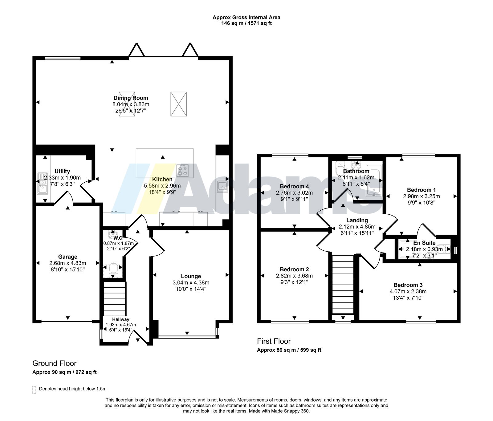 19, Burrard Road, Runcorn floorplan
