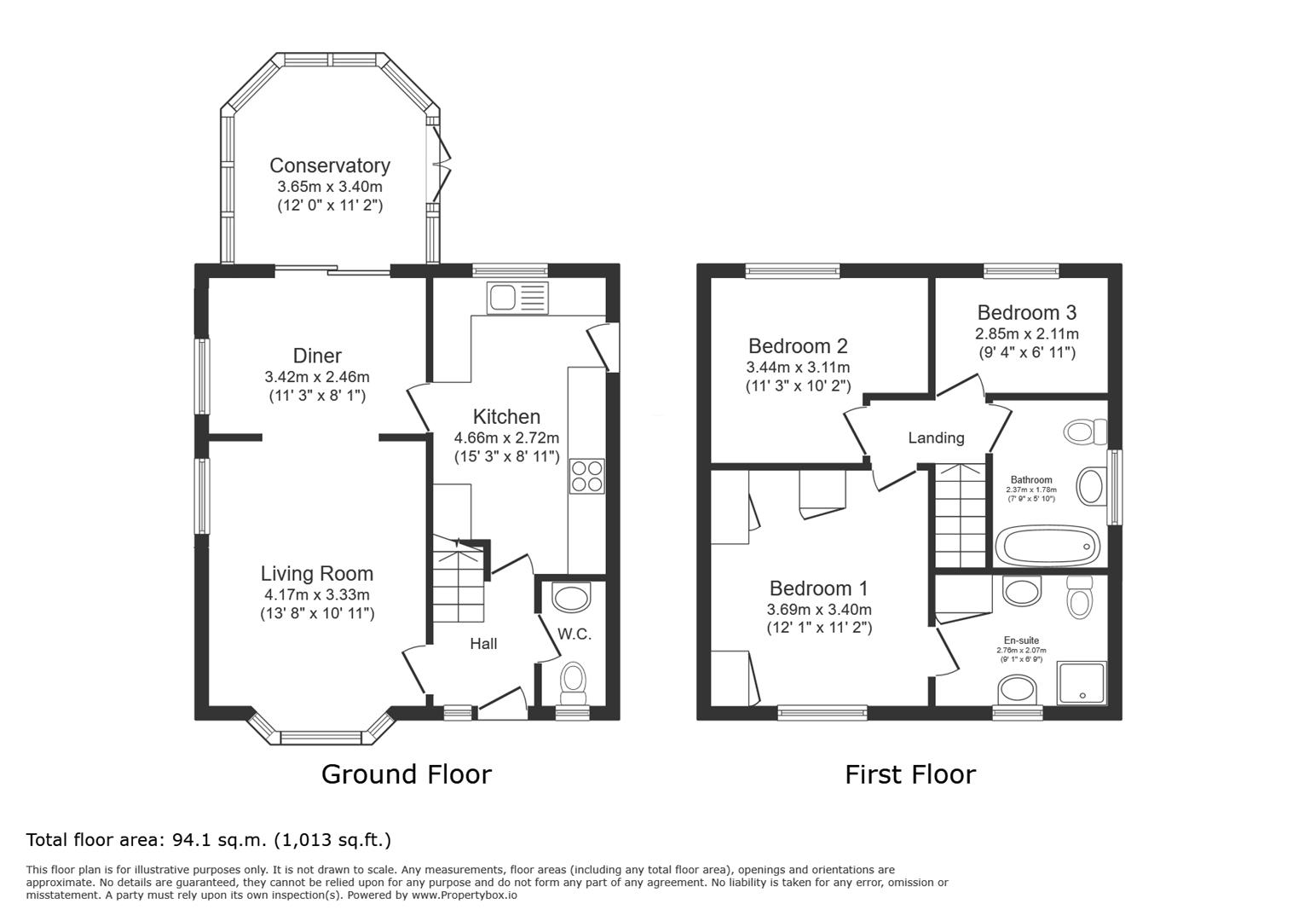 26, Hopefield Way, Leeds floorplan